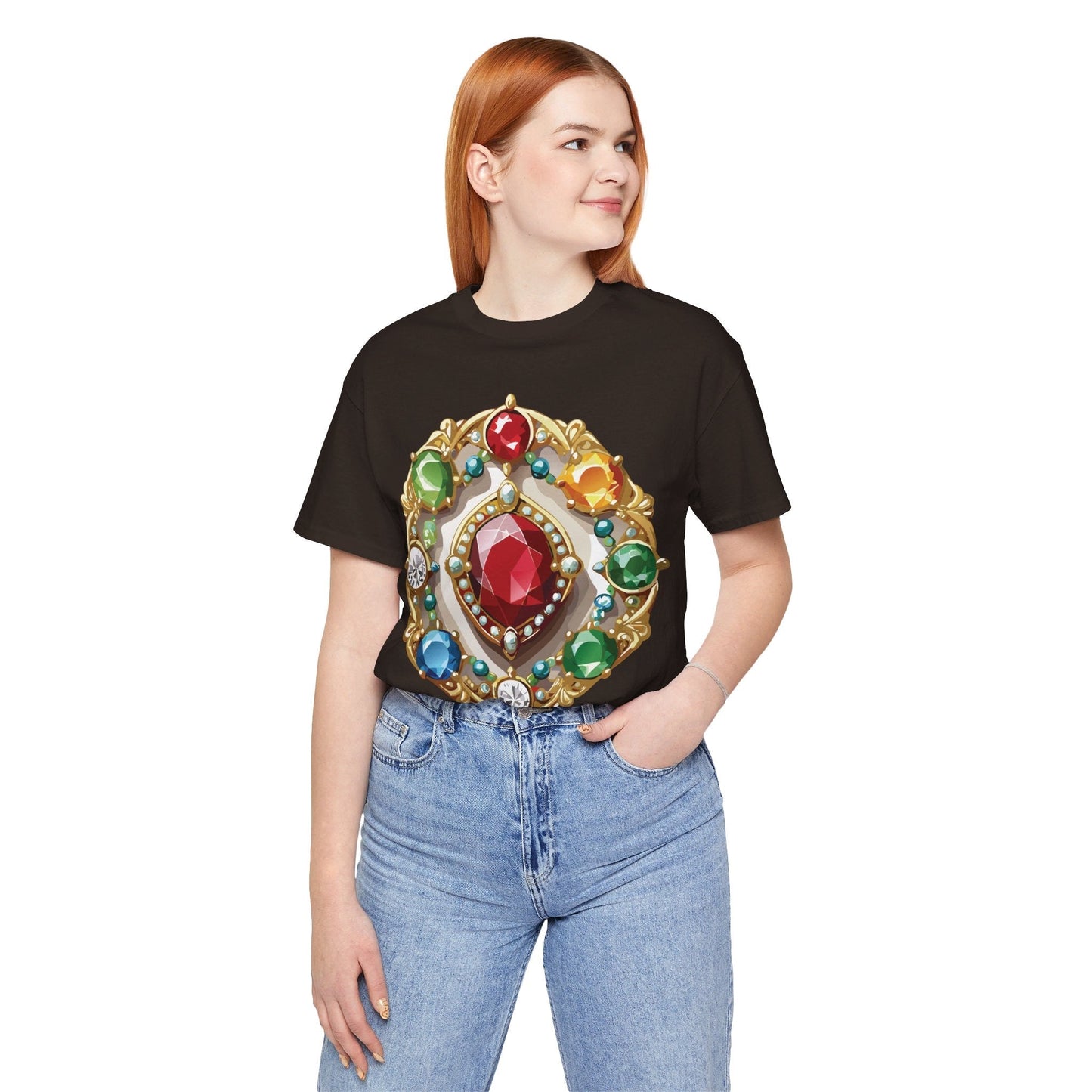 Adelpha Jewelry Shirt Graphic Tee Vintage Inspired Artwork Unisex Short Sleeve Tee