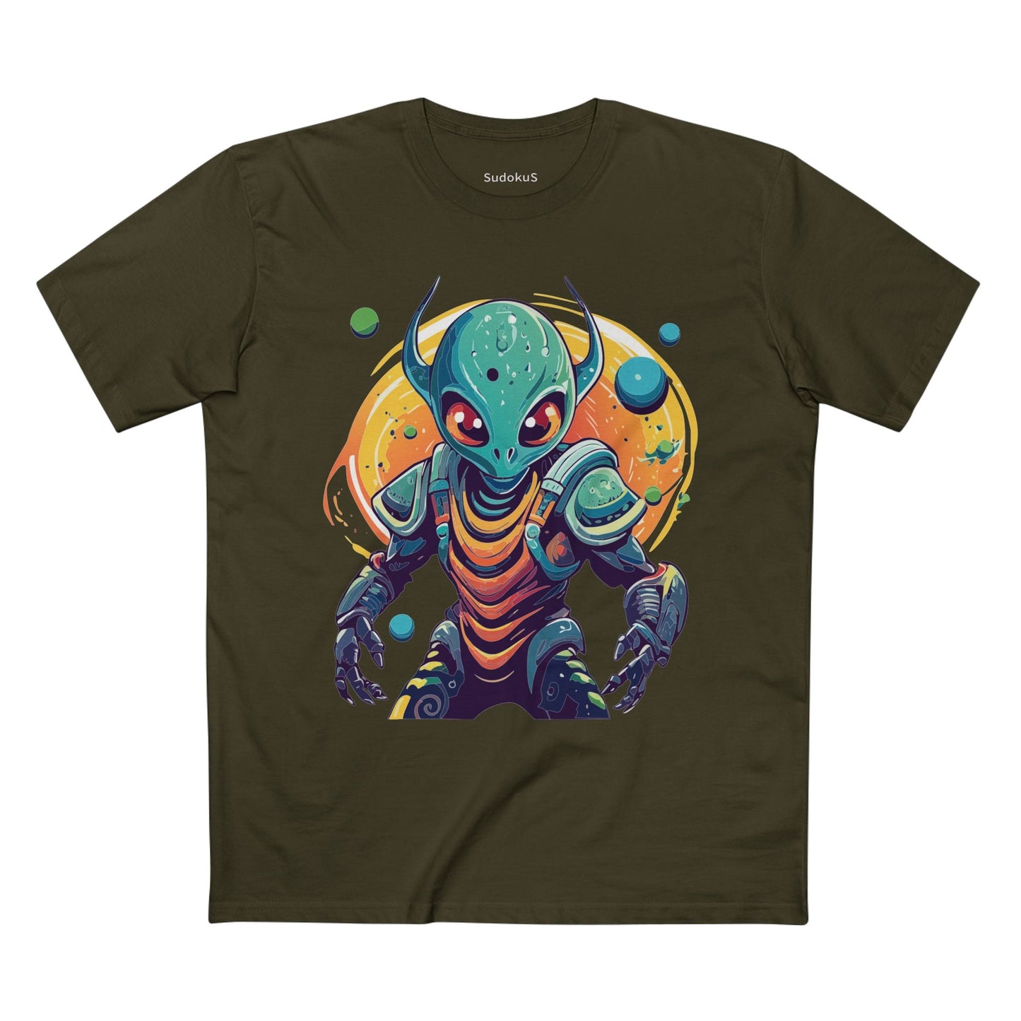 Aliens Graphic Unisex 100 Cotton Staple Tee 23