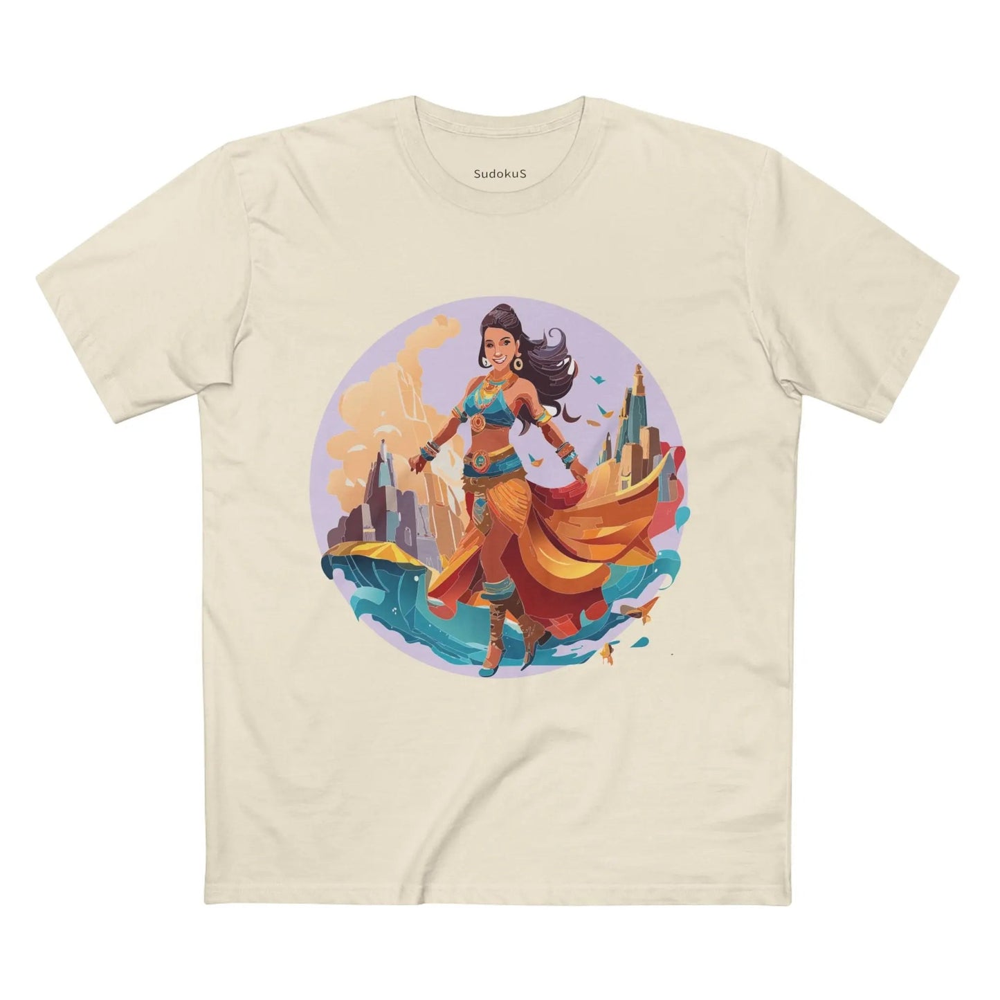 Dancer Graphic Unisex 100 Cotton Staple Tee 8