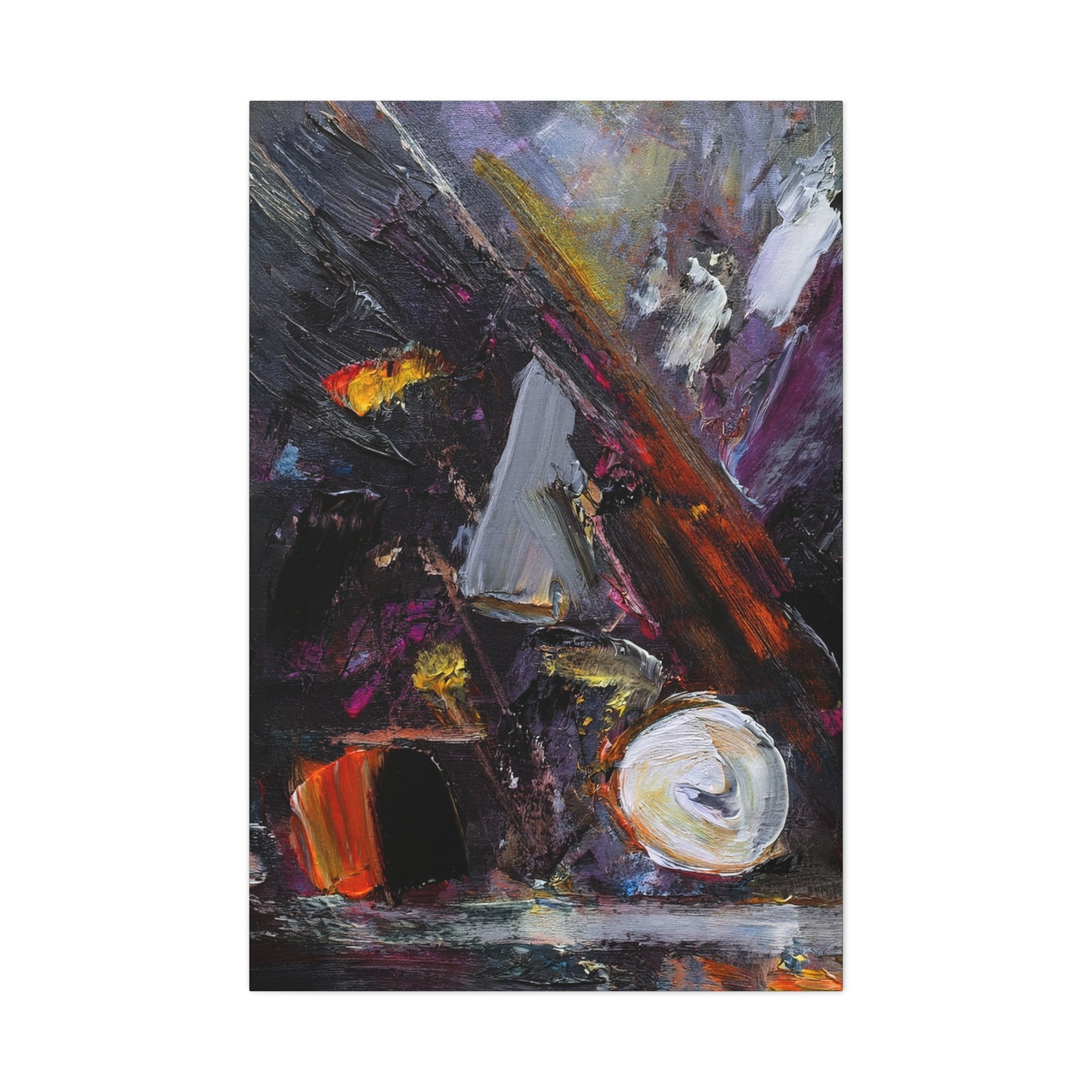 Abstract Oil Painting Print Canvas 20x24,20x30,24x30 24x32,24x36,30x40 32x48,36x48,40x60 Pine-Wood Inner Frame ABS-73