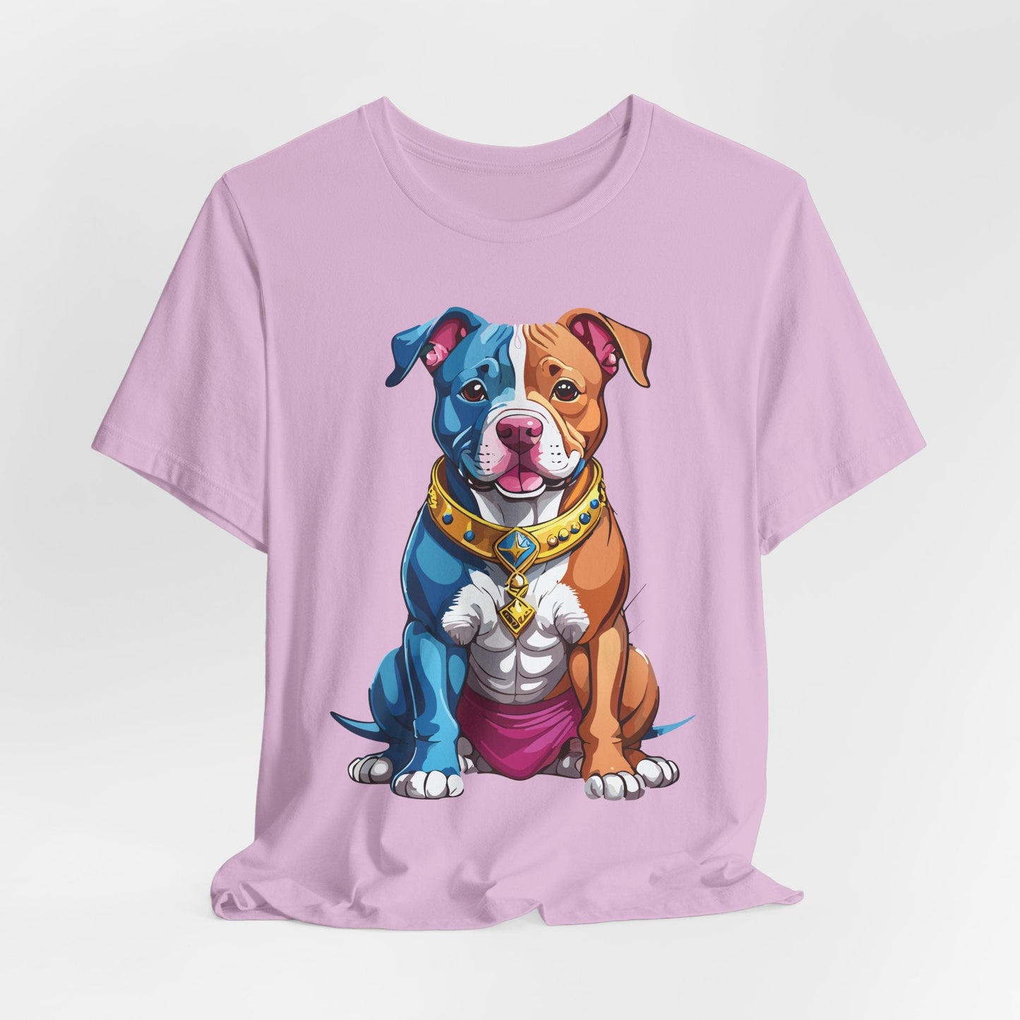 Unisex Animal Shirt Art Design Tee With Wild Animals Print Short Sleeve Jersey Tee
