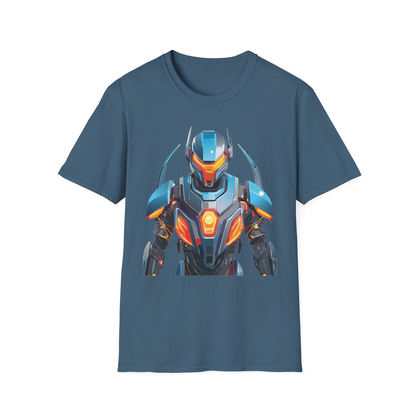 Cyborg Tee Robot Shirt Terminator Shirt Unisex Gildan Softstyle 64000 Soft Cotton Tee