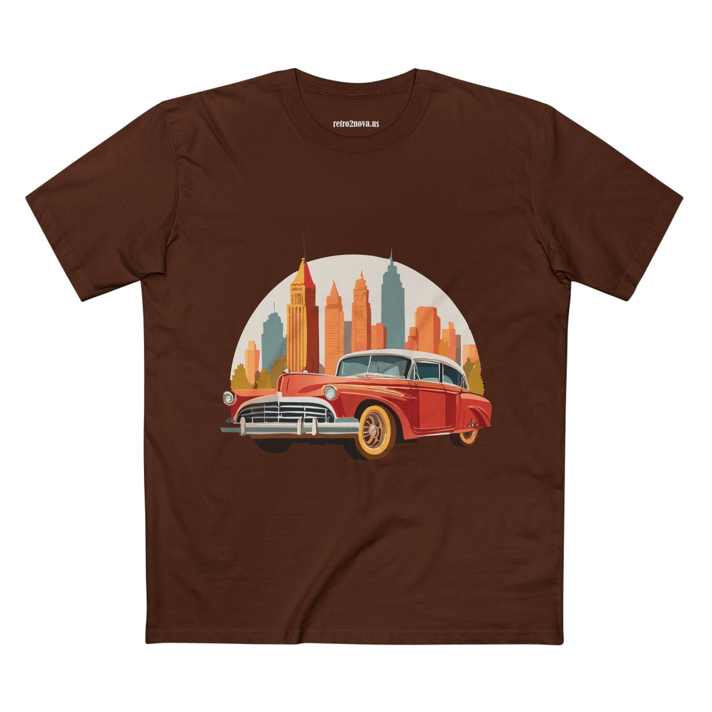 Retro Car Shirts Vintage Car Shirt RC2 Unisex Premium Cotton Tee With Original Art