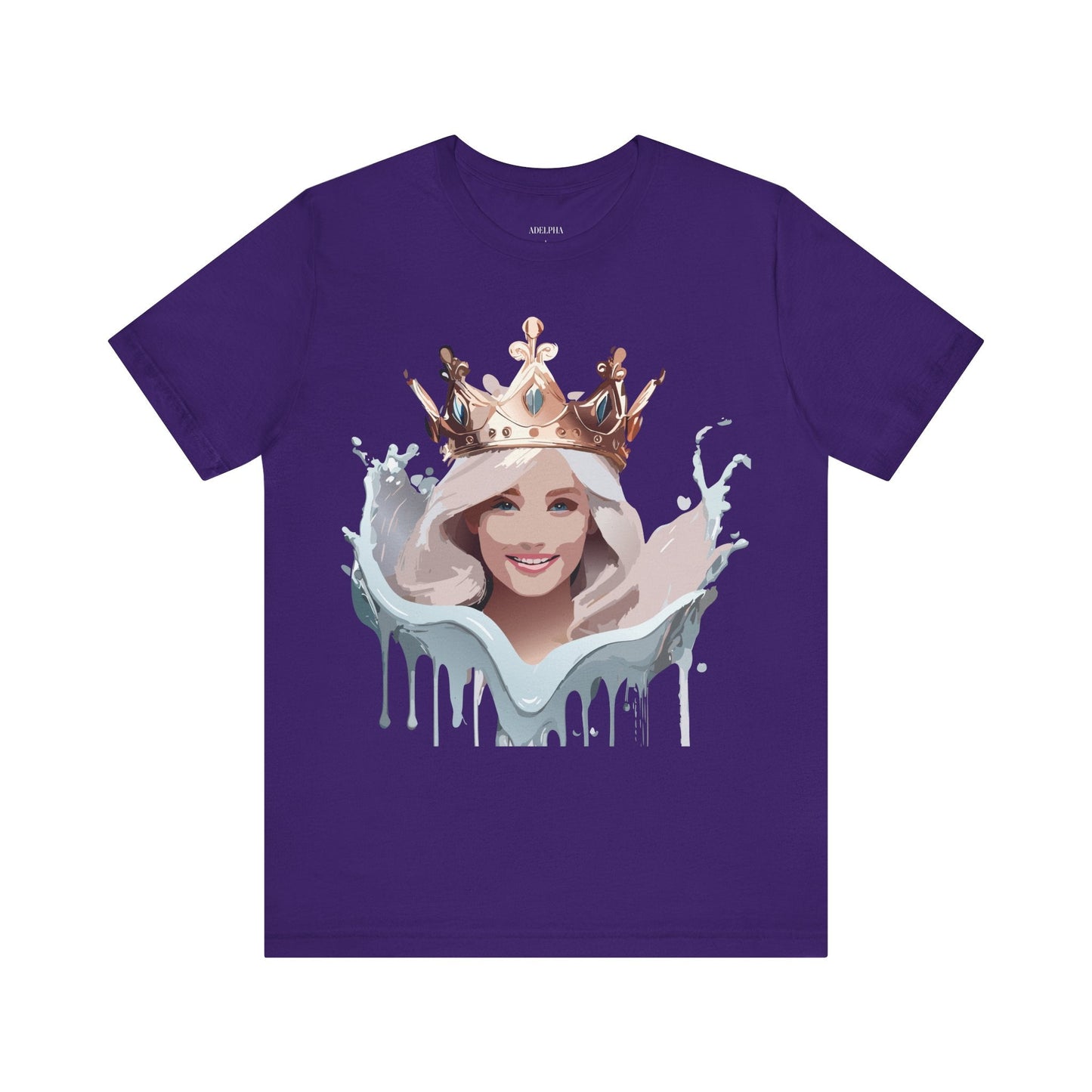 Queen Graphic T Shirt Unisex Vintage Art Tee From Adelpha With Original Artwork Details