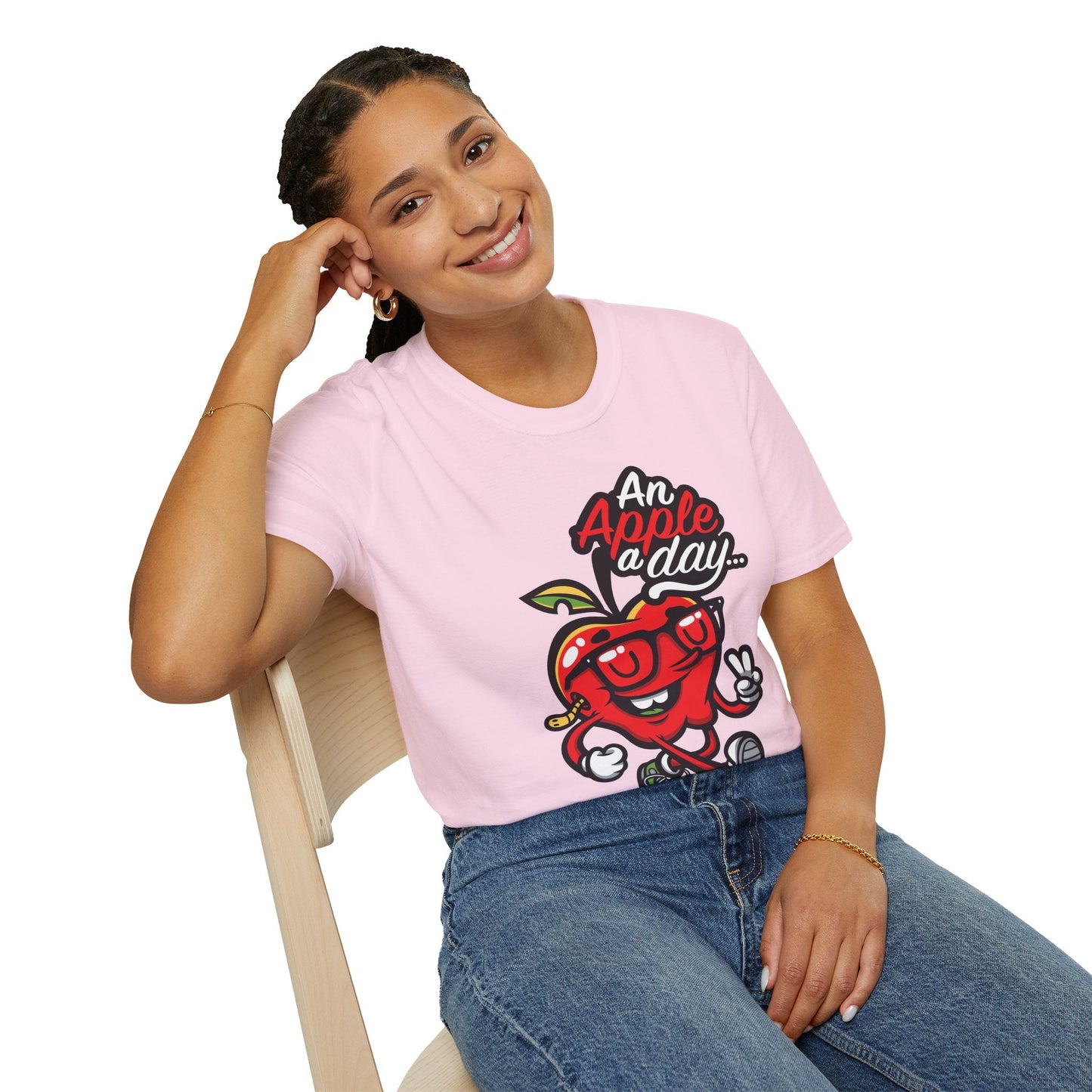 Cartoon T Shirt Animation Tee Funny Tee Unisex Softstyle Cotton Shirt Gildan Softstyle 64000
