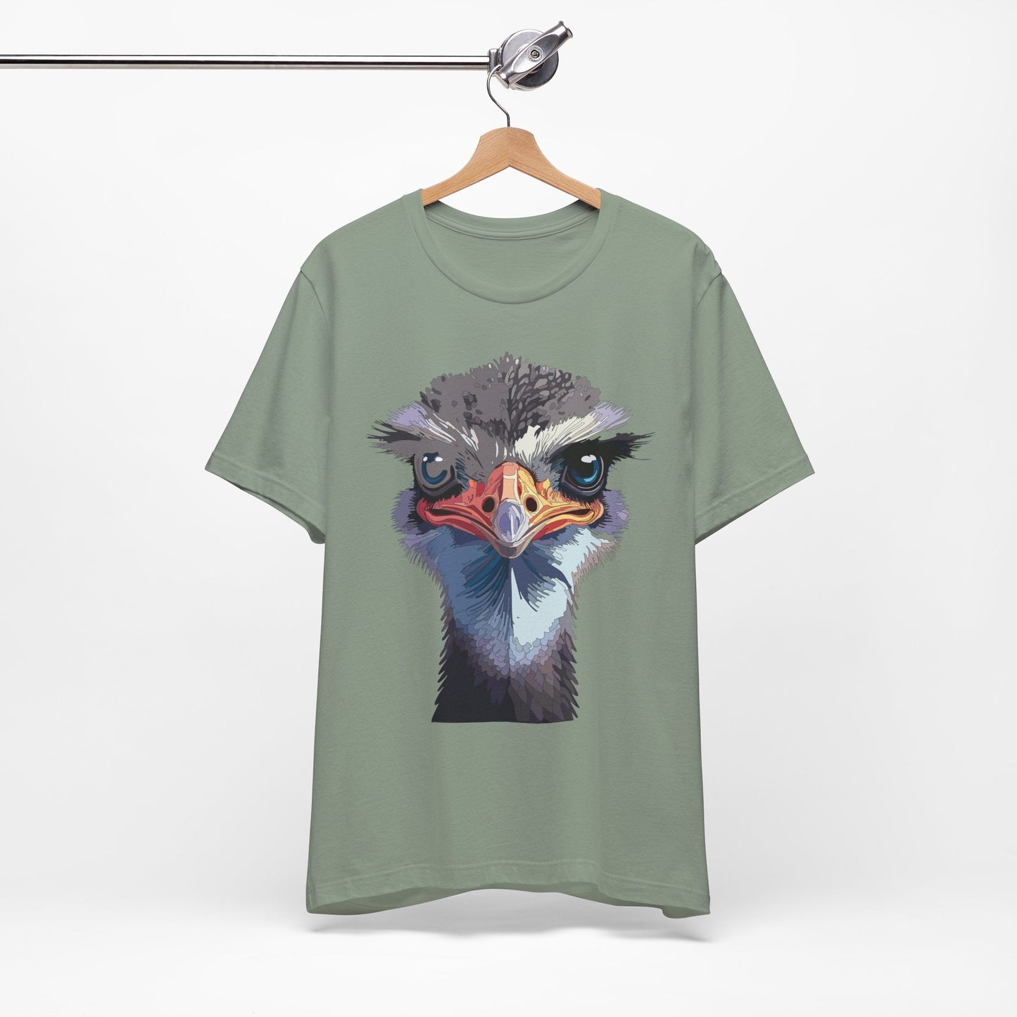 Unisex Animal Tee Shirt With Art Design Wild Animals Shirt Gildan Softstyle 64000