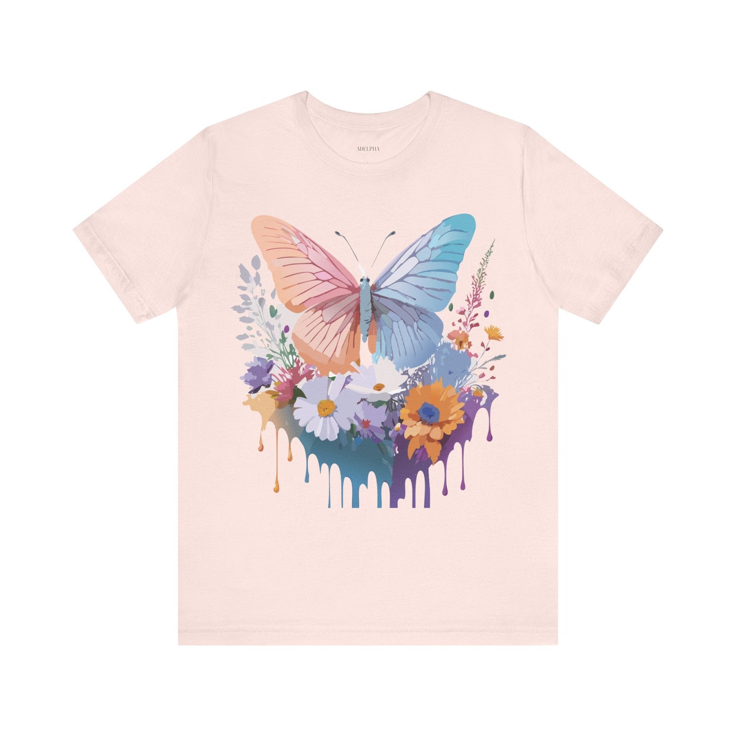 Butterfly Graphic T Shirt Unisex Adelpha Artwork Tee Vintage Style
