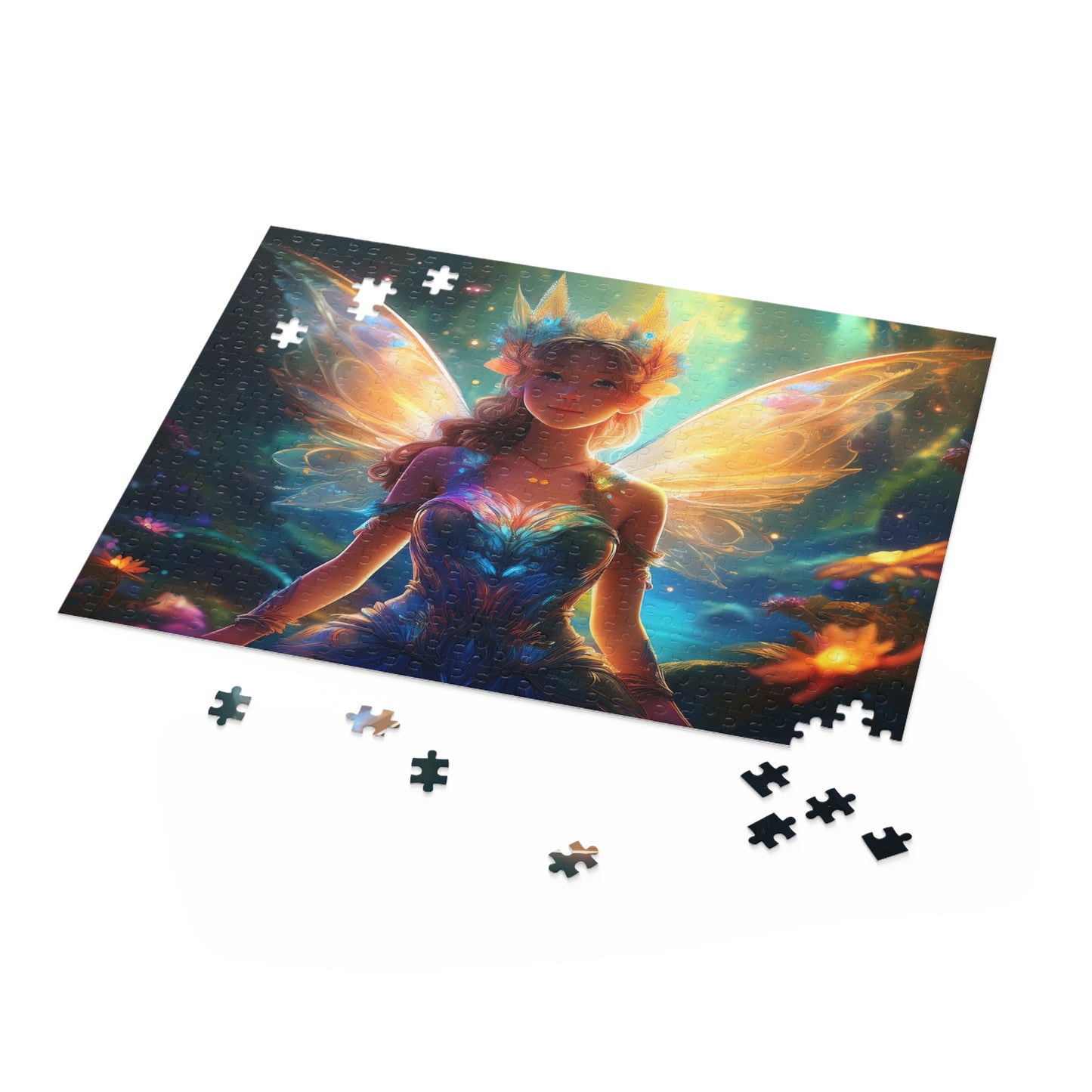 Fairy Puzzle 500-Chipboard Pieces in Box | Kids Puzzles Size: 16" x 20",  Ages 9+ and Family pn11