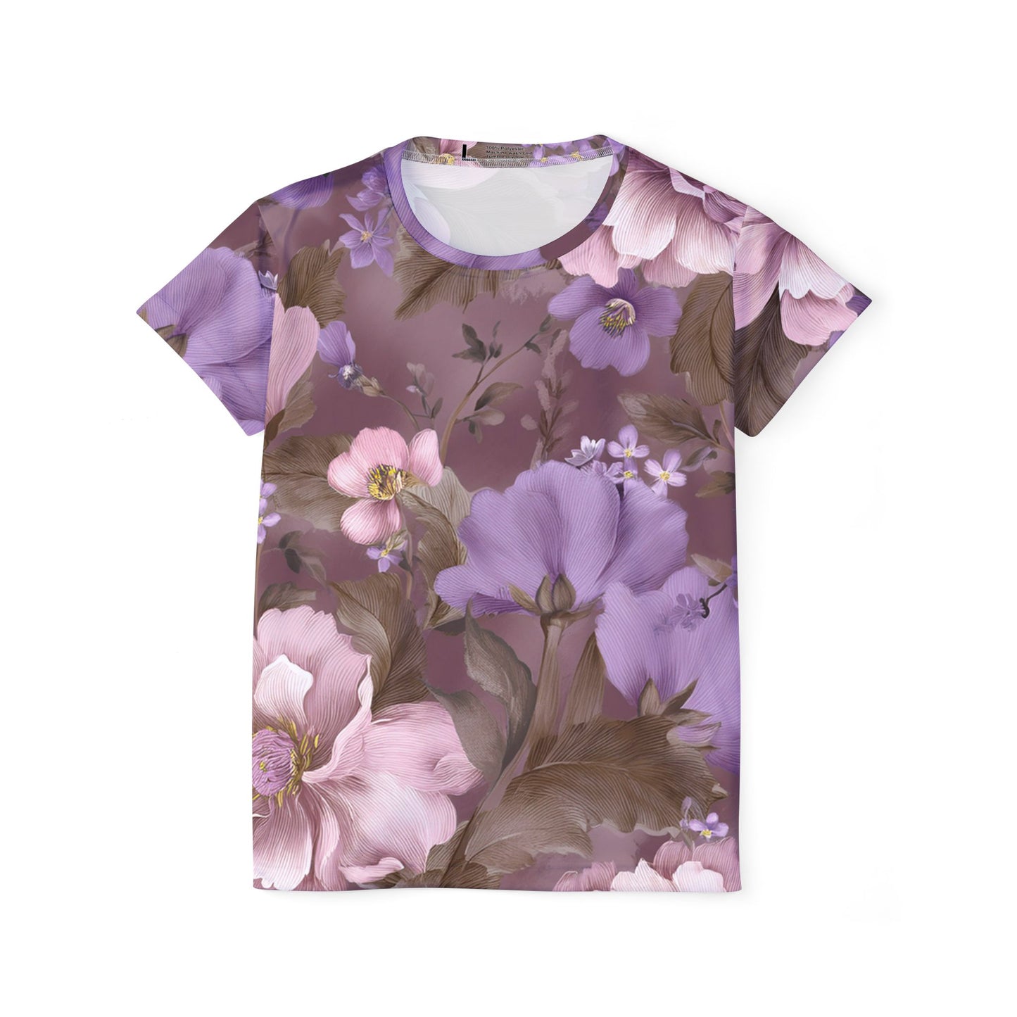 Women Poly Shirt with Floral Print F300