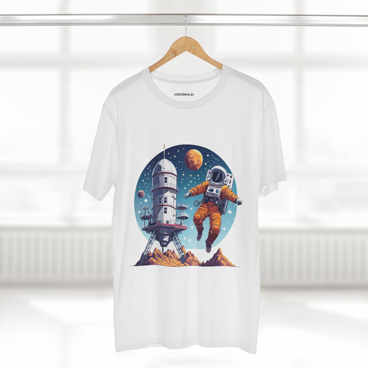 Cosmos Astronaut Graphic Tee Staple Unisex 100 Cotton Tee Shirt - CS-18