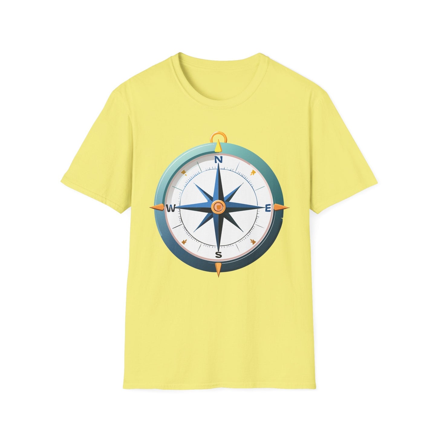 Compass Navigator Graphic Tee Unisex 100 Cotton 7