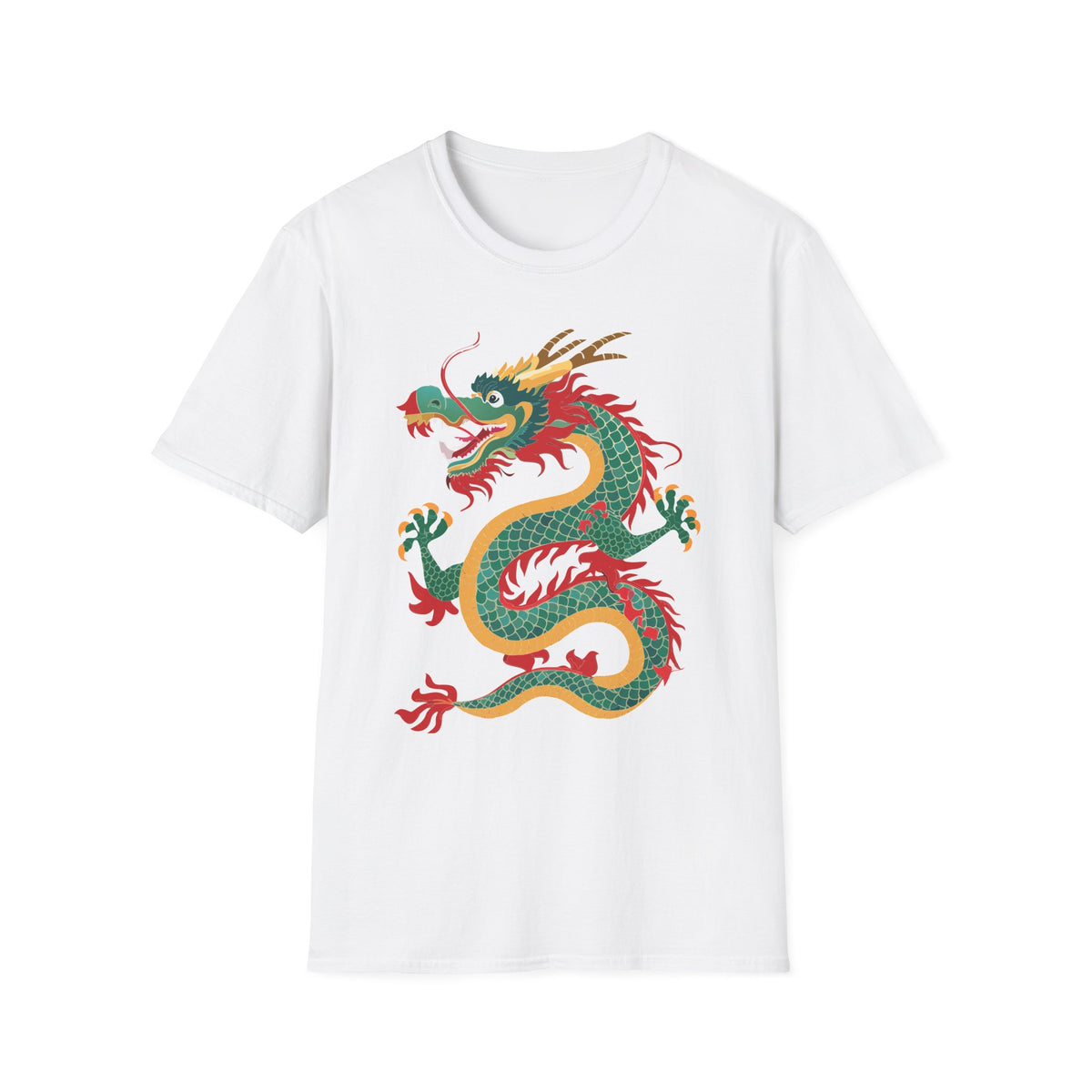 Dragon Graphic Tee Gildan Unisex 100 Cotton Tee Shirt with Animals m23