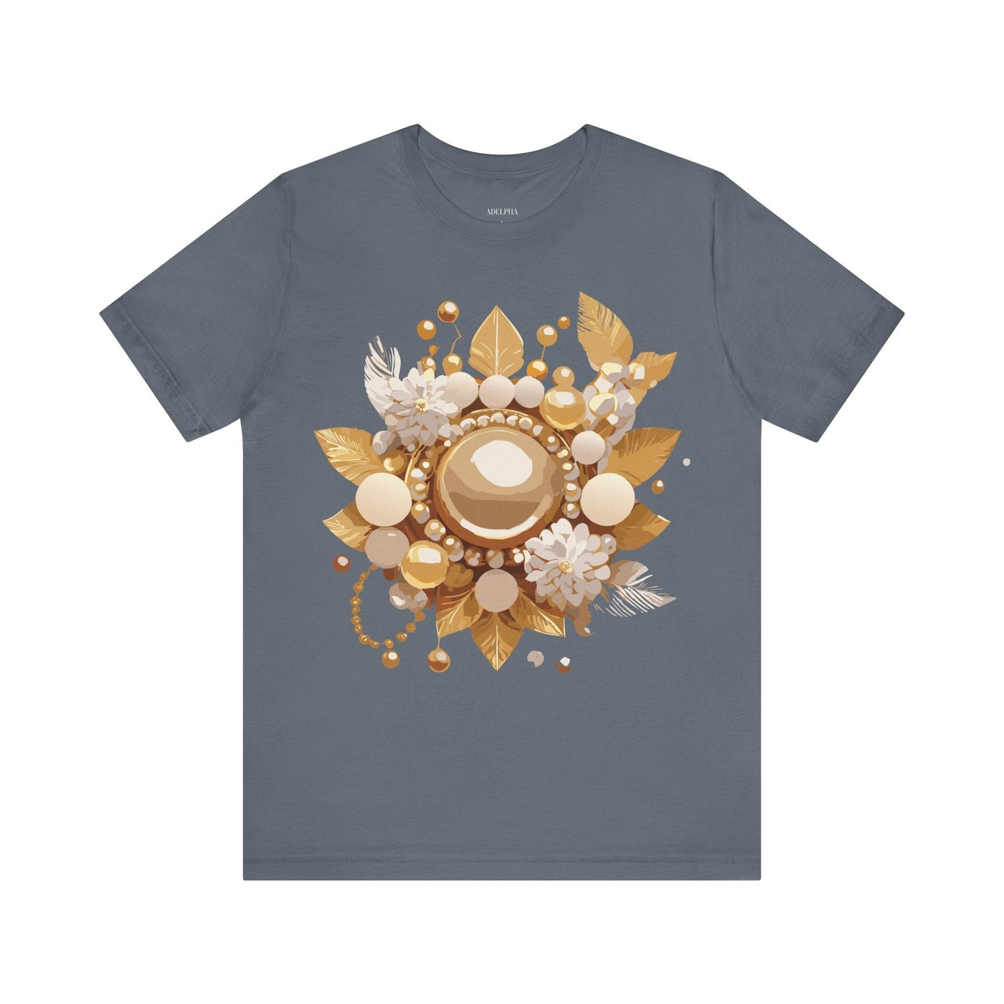 Adelpha Unisex Graphic Tee With Vintage Inspired Artwork Premium Jersey Short Sleeve Shirt