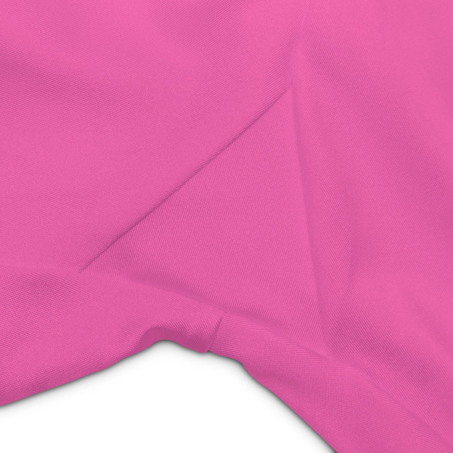 Hot Web Pink Women's Workout Shorts — Solid High-Waist Biker Shorts for Exercise & Everyday Wear