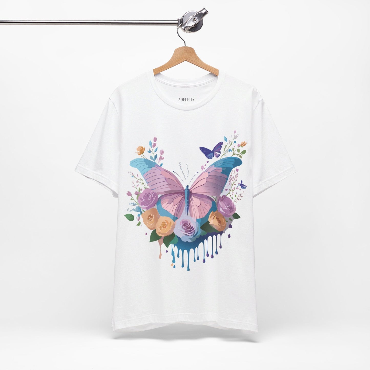 Butterfly Graphic Tee Unisex Jersey Short Sleeve Adelpha Artwork