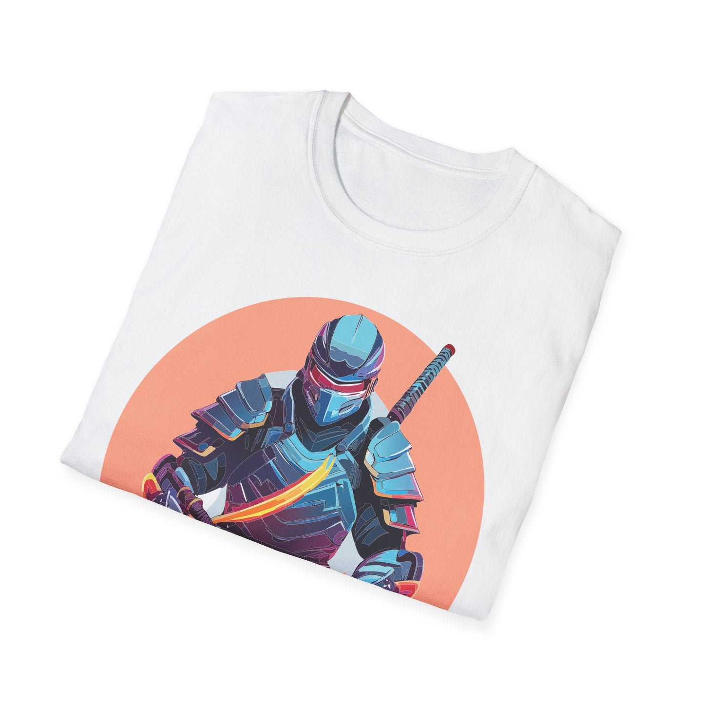 Samurai Shirt Unisex T Shirt 100 Percent Ring Spun Cotton Softstyle Tee Gildan 64000