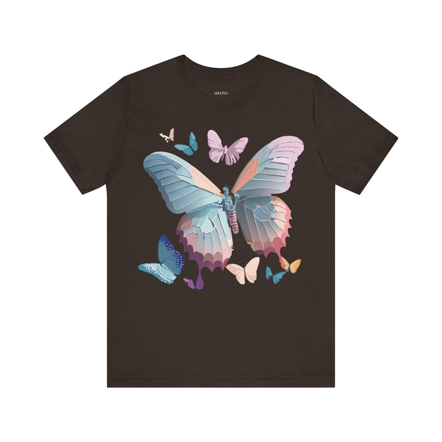 Adelpha Butterfly Graphic Tee Unisex Short Sleeve Vintage Art Design
