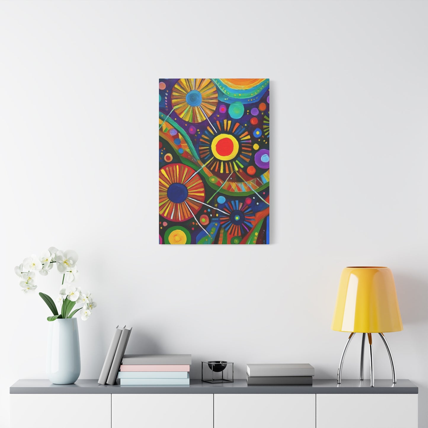 Abstract Oil Painting Print Canvas 20x24,20x30,24x30 24x32,24x36,30x40 32x48,36x48,40x60 Pine-Wood Inner Frame ABS-139