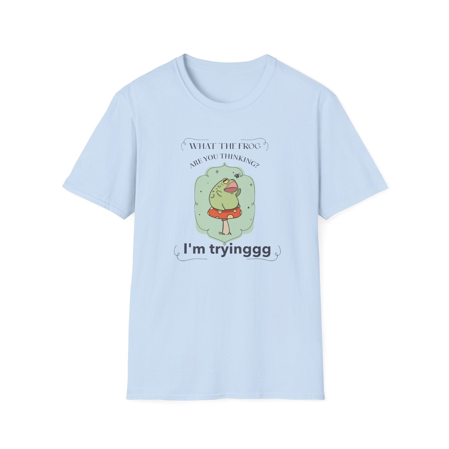 Funny Animals Tee Unisex T Shirt Gildan Softstyle 64000 One Hundred Percent Ring Spun Cotton Lightweight Shirt