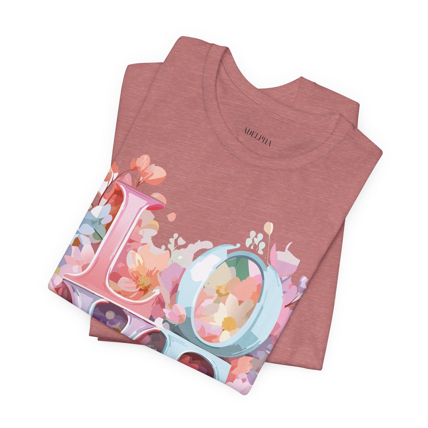 Valentine Graphic Tee Unisex Jersey Short Sleeve Art Design By Adelpha Premium Vintage
