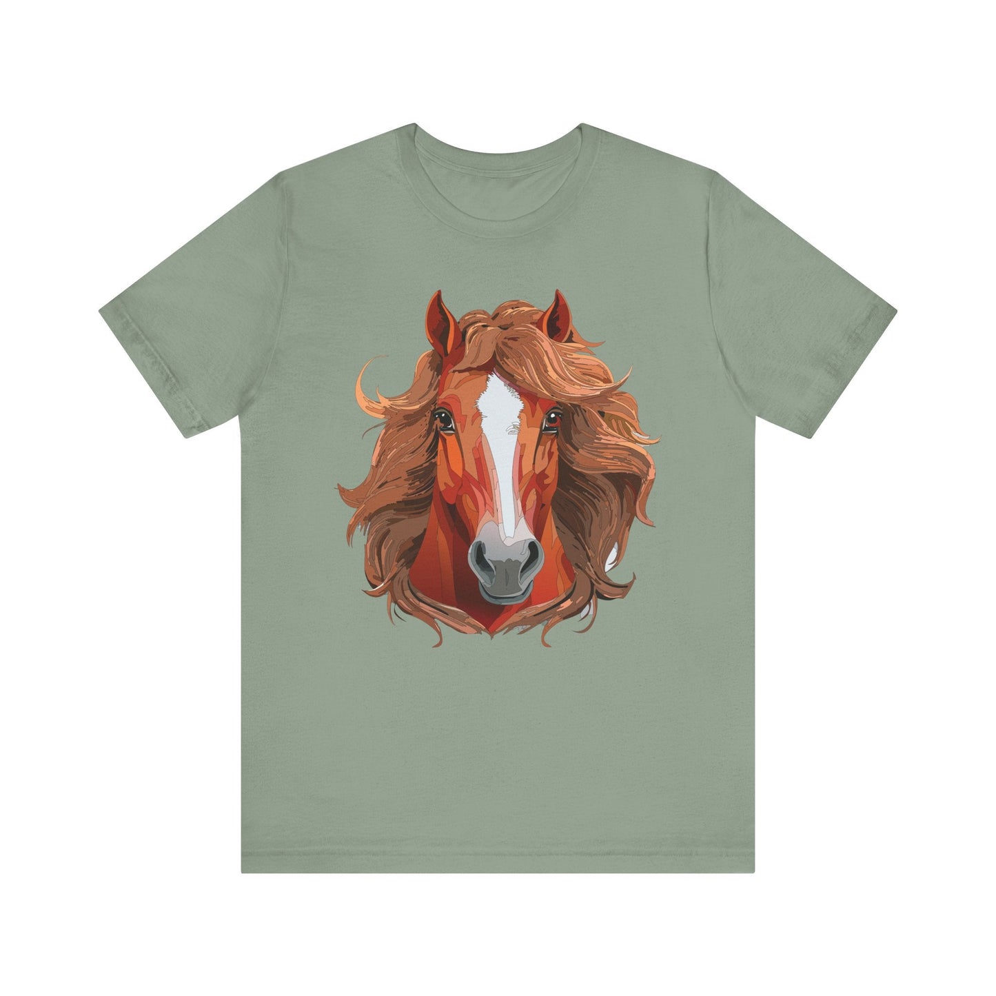 Unisex Animal Graphic Tee Shirt With Wild Animals Art Design For Everyday Casual Comfort Wear