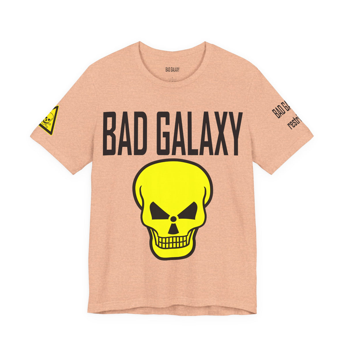 Skull Rock Graphic Unisex Cotton Bella+Canvas Tee with Art Design b42