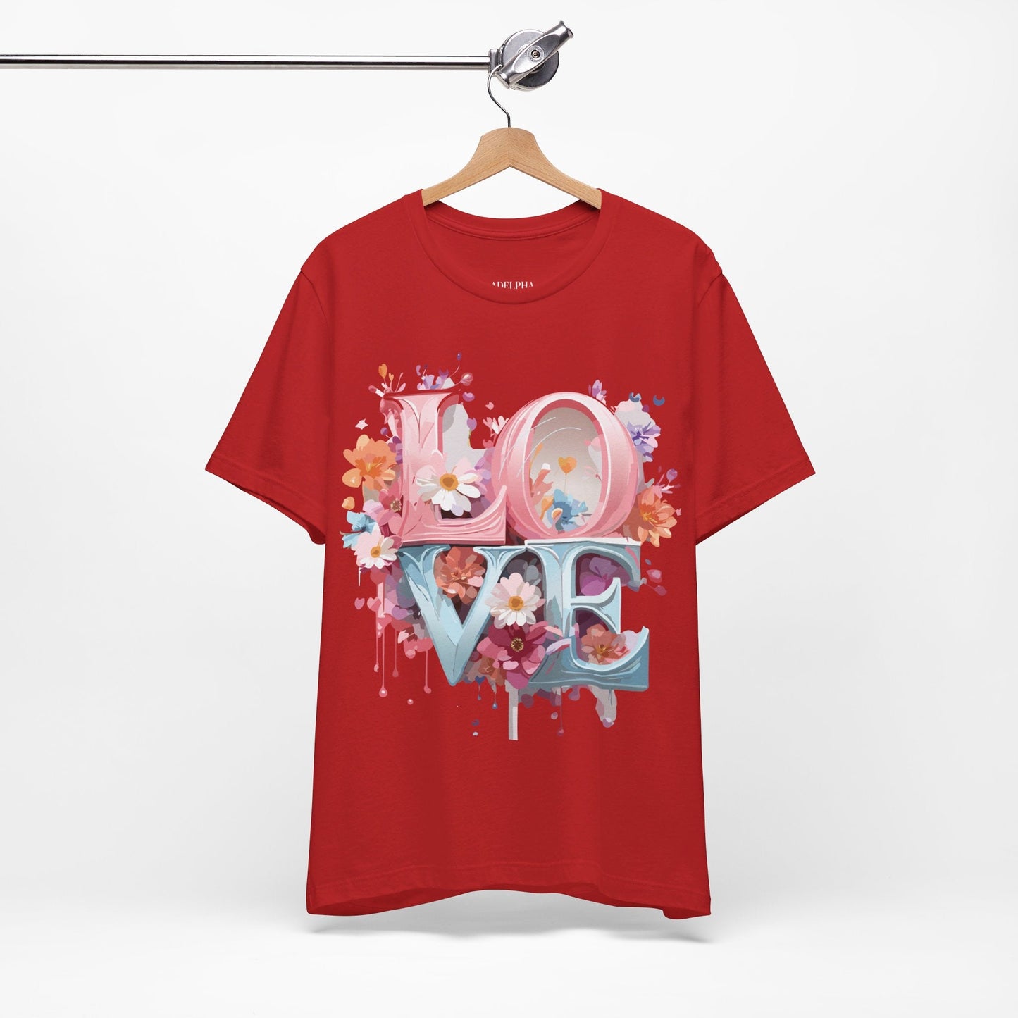 Adelpha Graphic Tee Unisex Jersey Short Sleeve Vintage Inspired Artwork Valentine Shirt