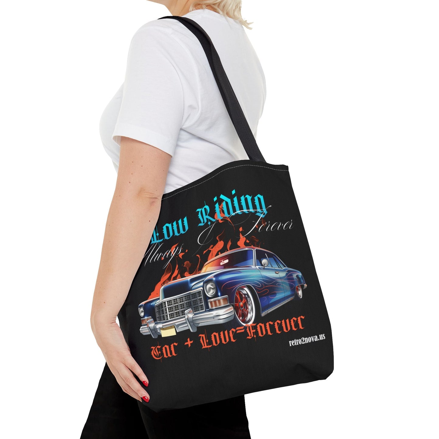 Classic Vintage Car Canvas Tote Bag By Retro2Nova For Everyday Use Stylish Durable Work Tote