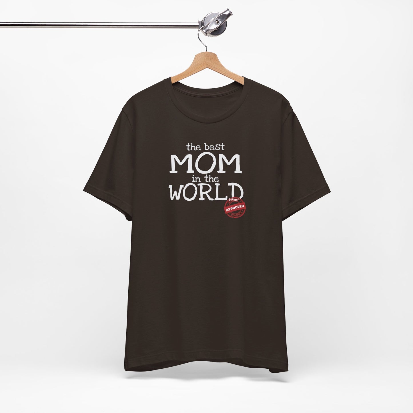 Cotton Tee Shirt with Mom Signature