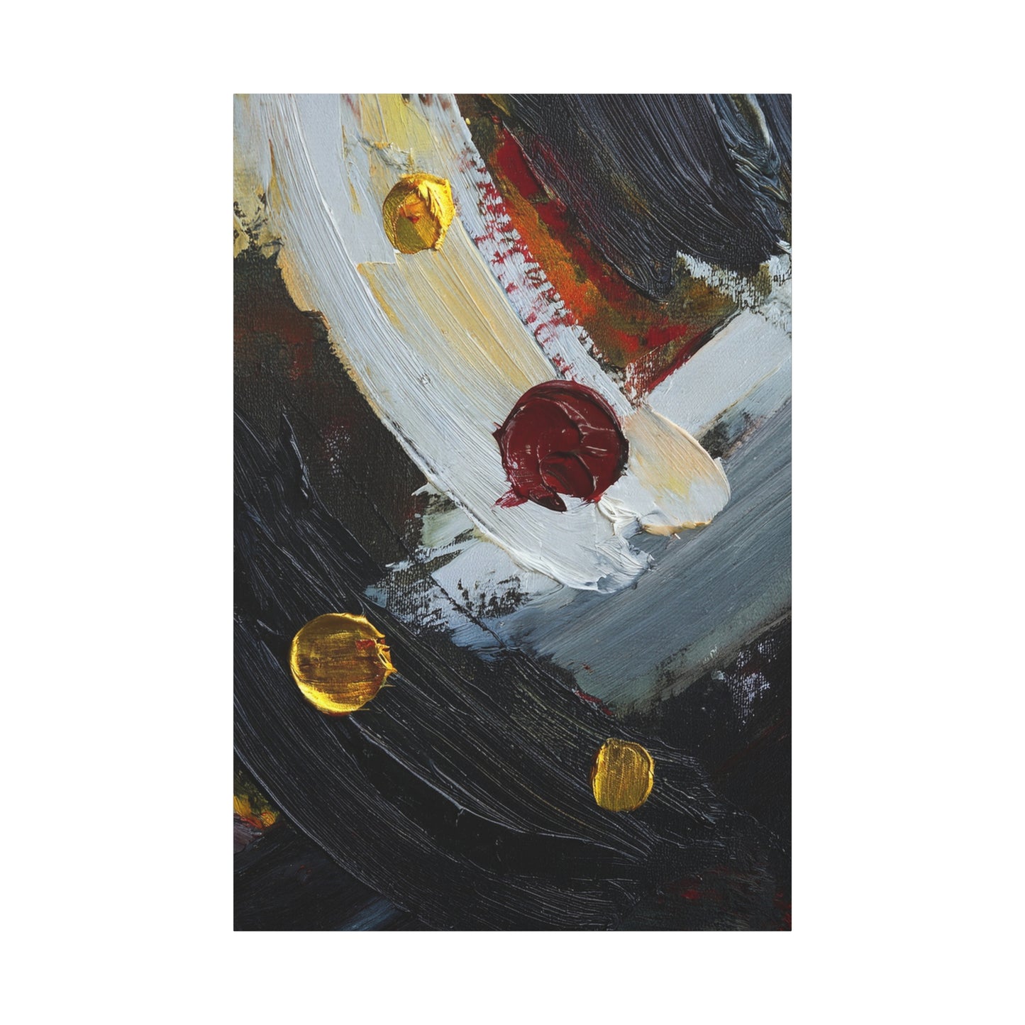 Abstract Oil Painting Print Canvas 20x24,20x30,24x30 24x32,24x36,30x40 32x48,36x48,40x60 Pine-Wood Inner Frame ABS-69