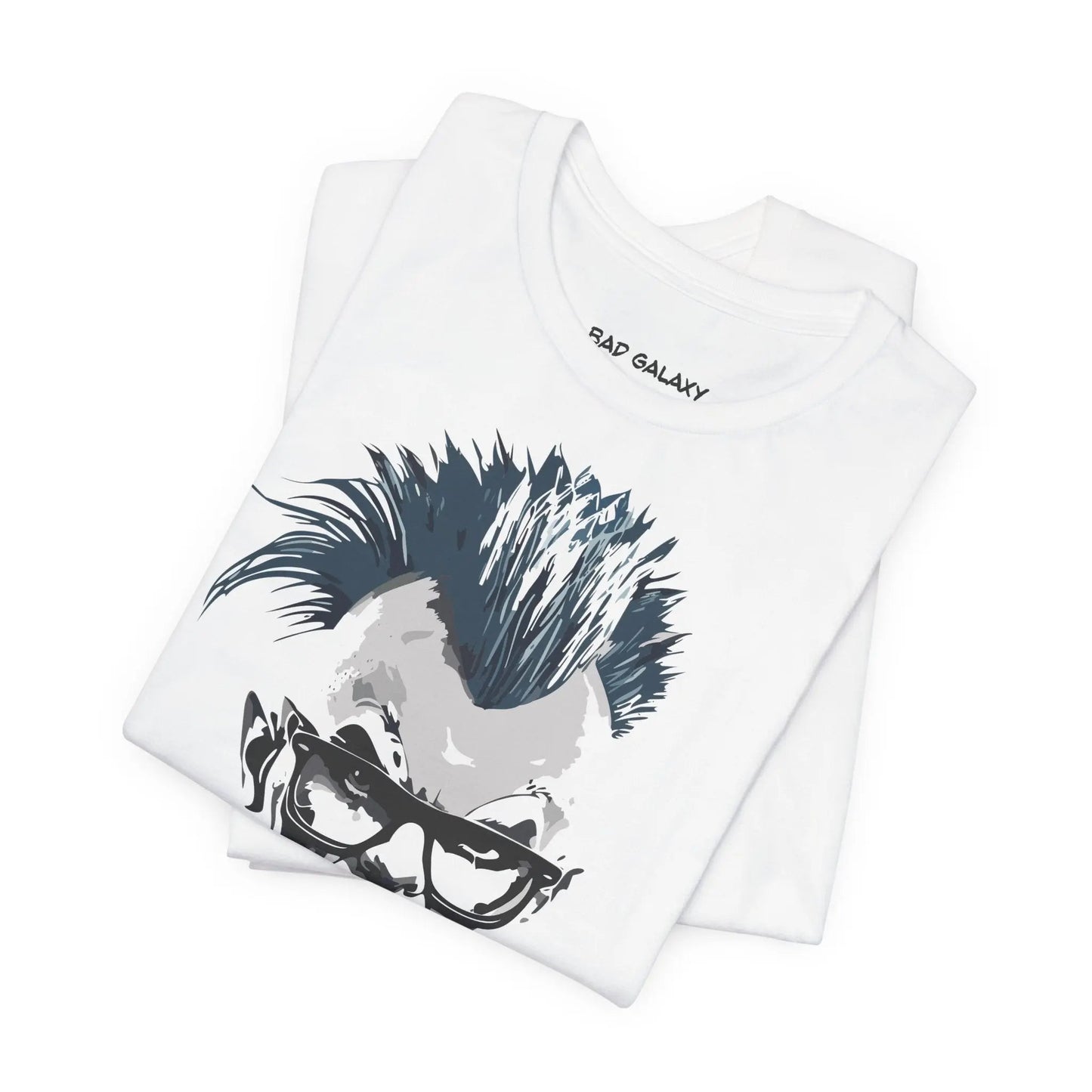Bad Galaxy Punk Rock Tee Shirt Made To Order 100 Cotton Eco Friendly Inks Designed In USA