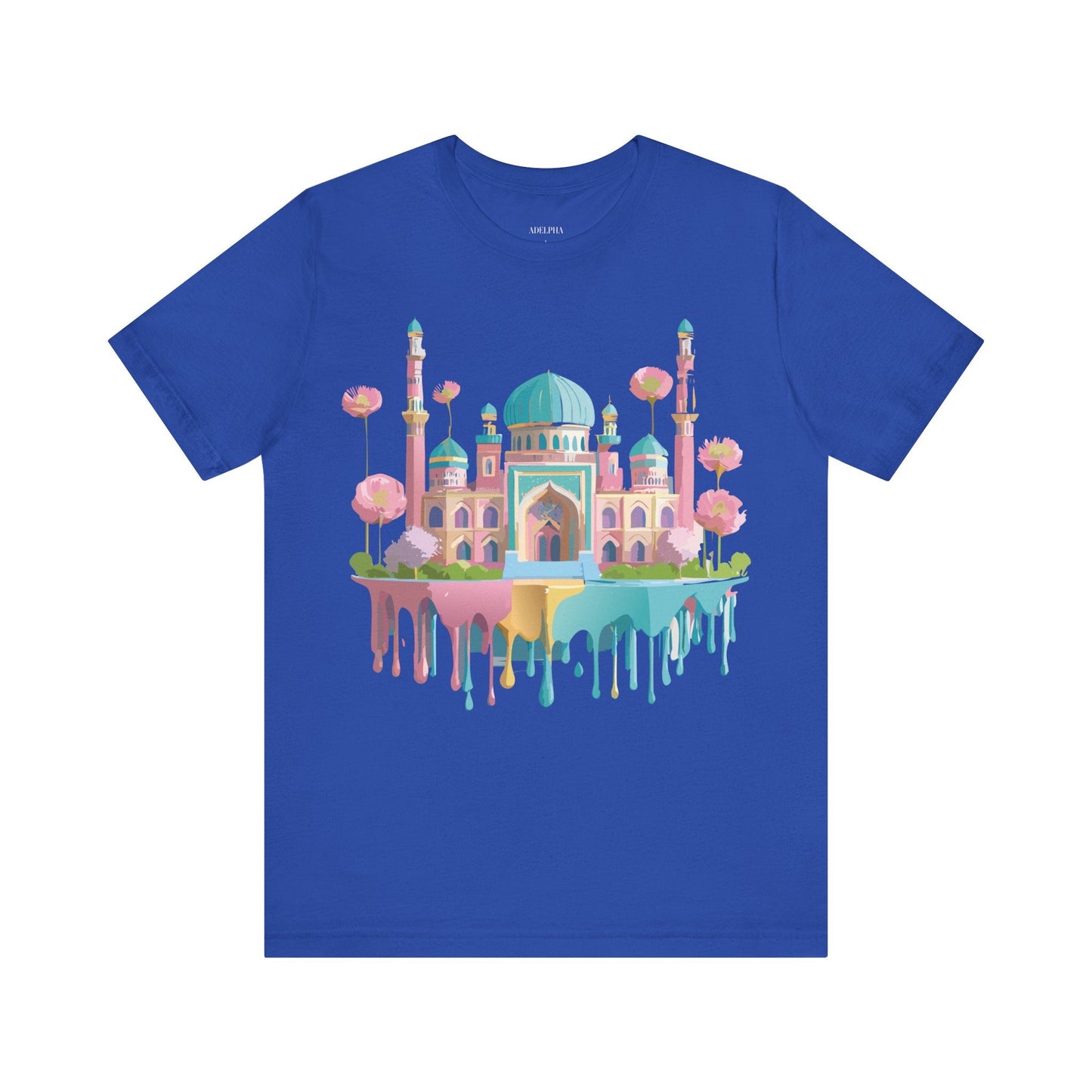 Adelpha Unisex Graphic Tee Vintage Inspired Artwork Tashkent Tourist Shirt Travel Style