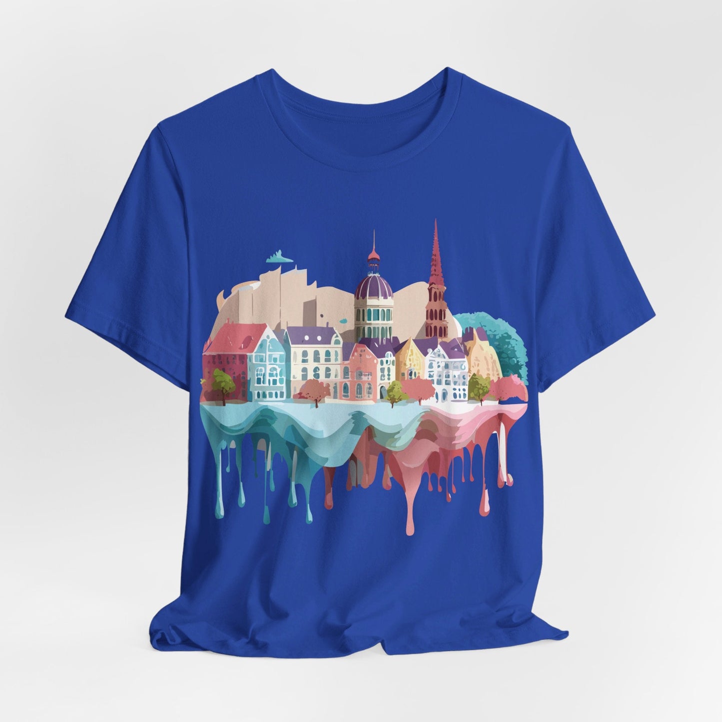 Germany Tourist Shirt Unisex Graphic Tee With Vintage Inspired Adelpha Art Premium Comfort