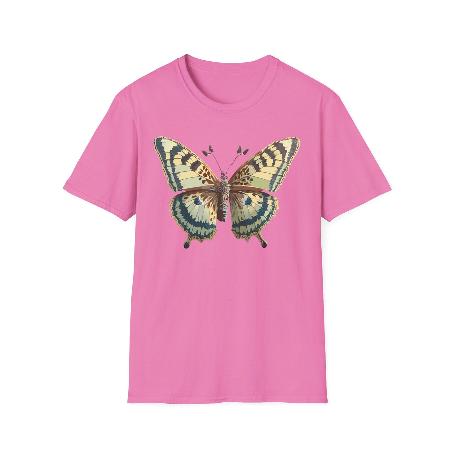 Butterfly Shirt Unisex T Shirt Monarch Butterfly Print Softstyle Gildan 64000 Tee