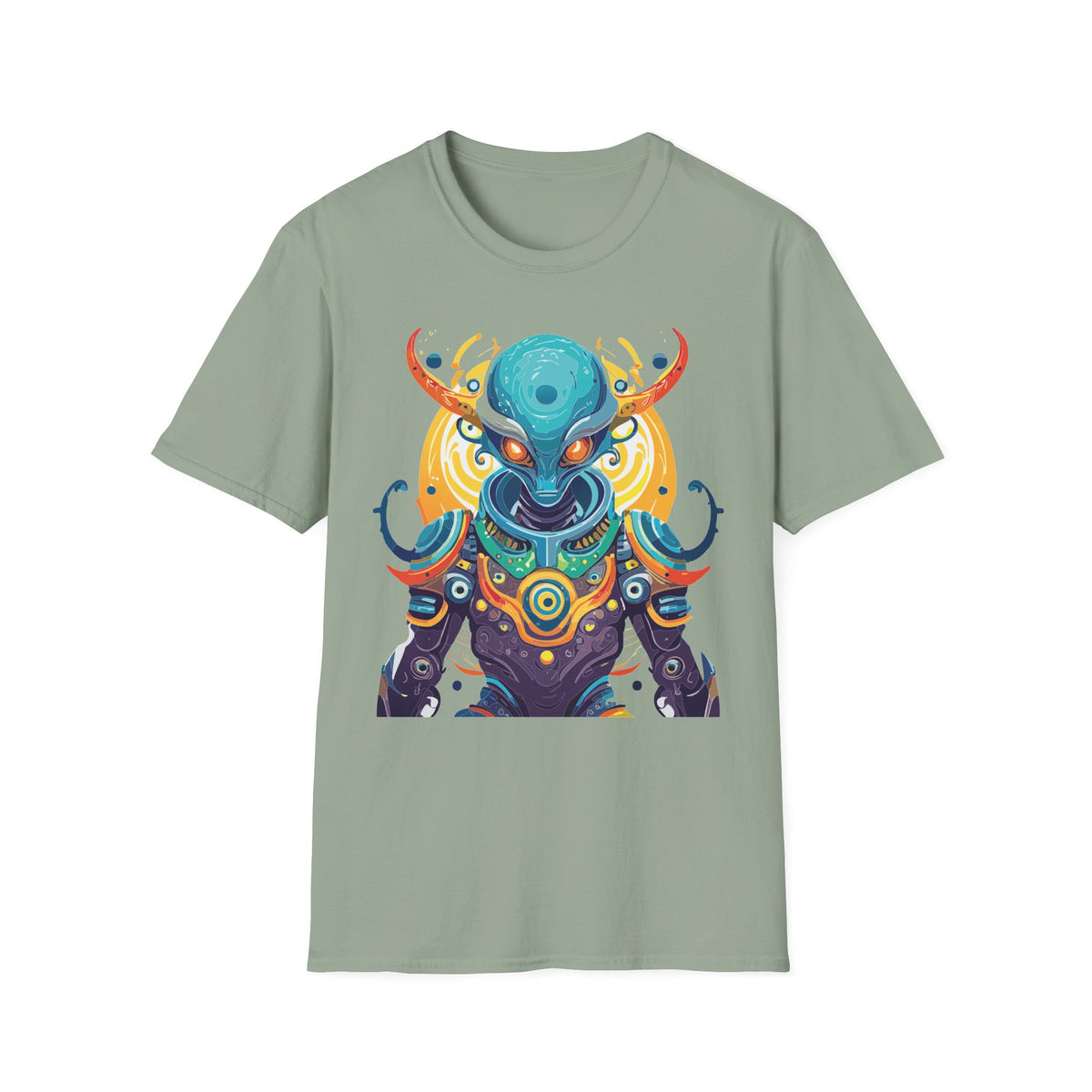 Alien Cosmos Graphic Tee Gildan Unisex 100 Cotton Tee Shirt a12