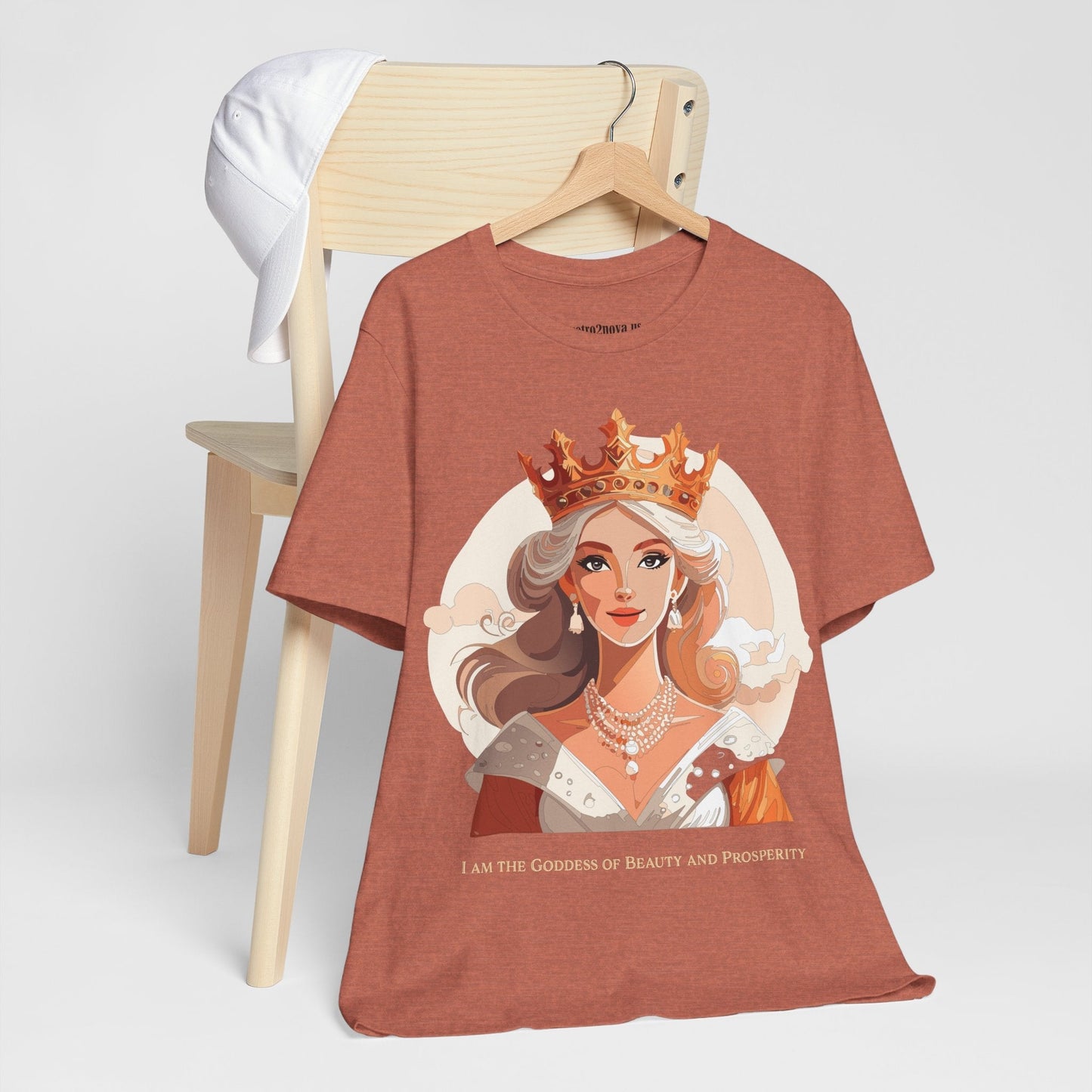 Goddess Graphic Tee Unisex Cotton Short Sleeve With Original Artwork By Retro2Nova