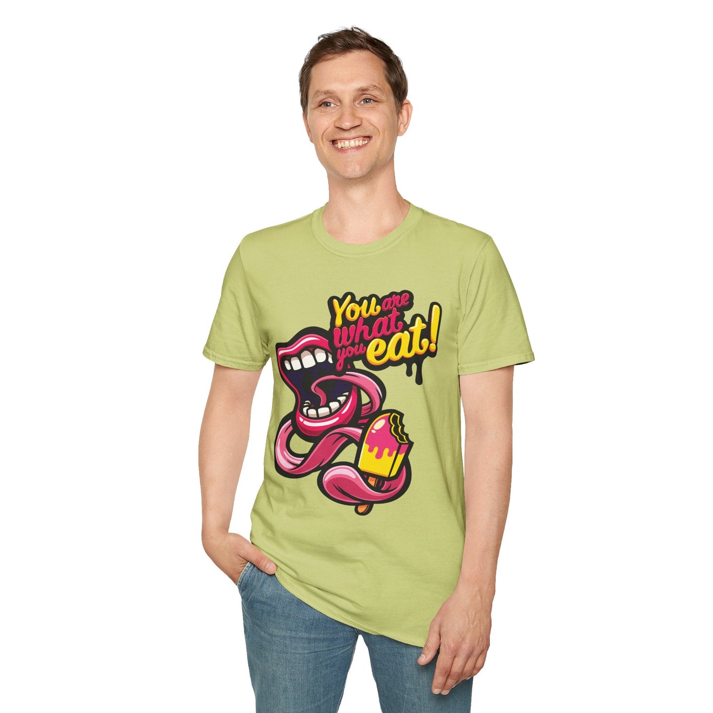 Cartoon T Shirt Animation T Shirt Funny Tee Shirt Unisex Softstyle Cotton Tee Premium