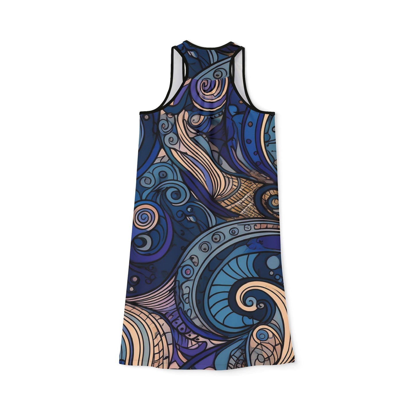 Abstract Print Dress - PPU BEST