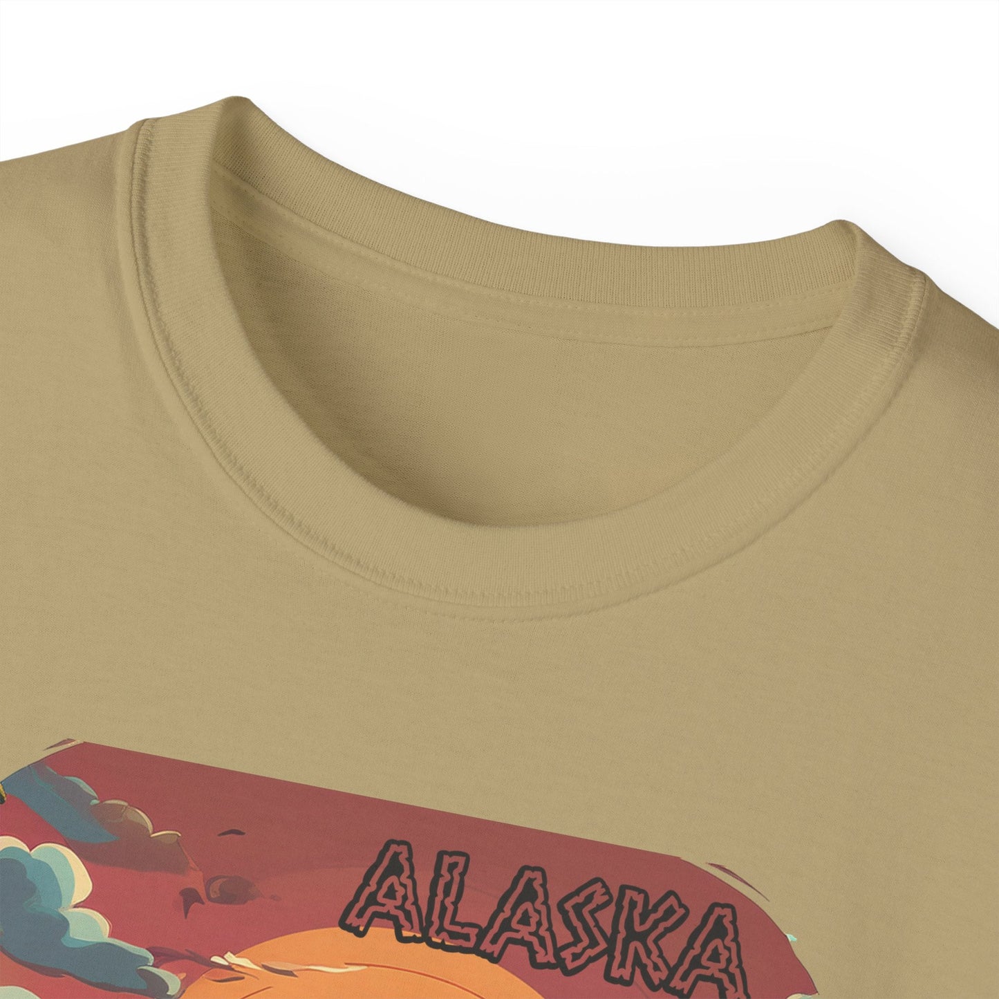 Alaska Graphic Unisex Cotton T‑Shirt 3