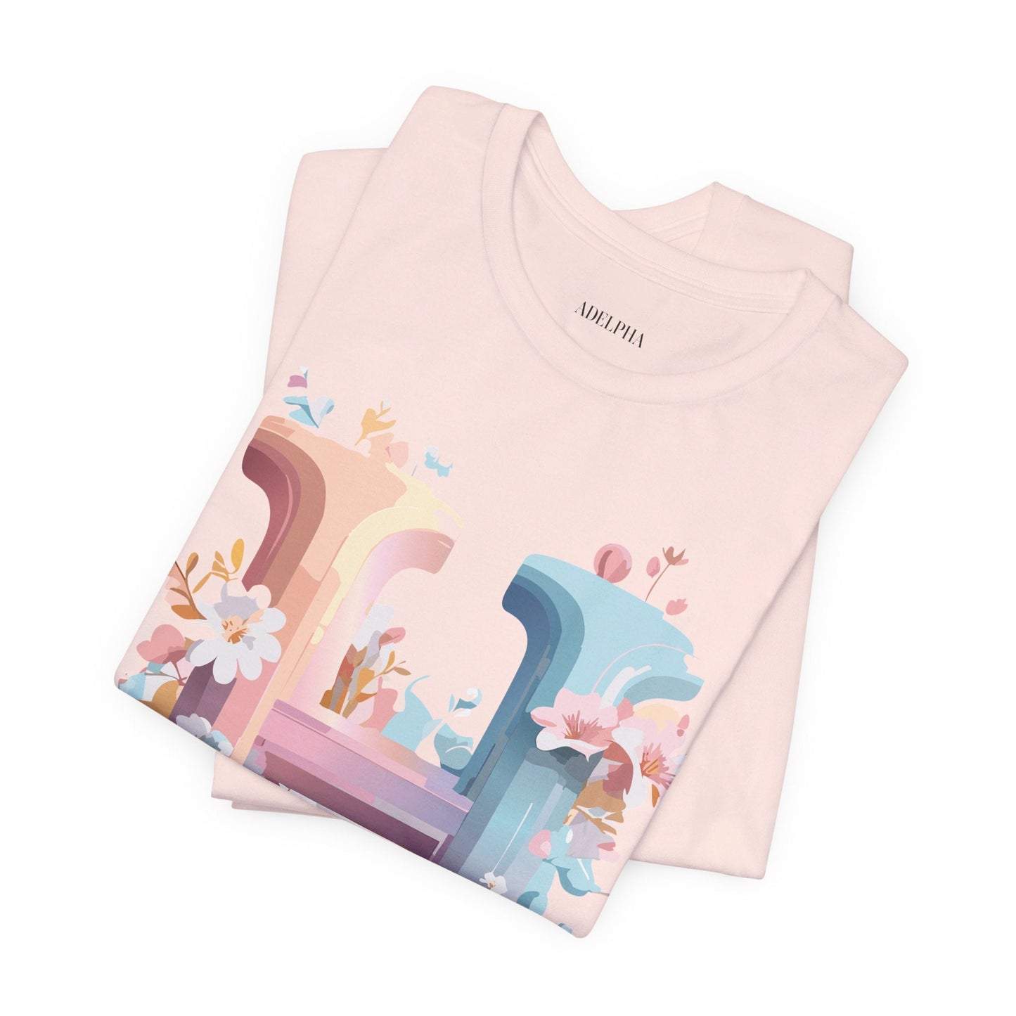 Letter H Graphic T Shirt Unisex Jersey Short Sleeve Tee By Adelpha Vintage Artwork