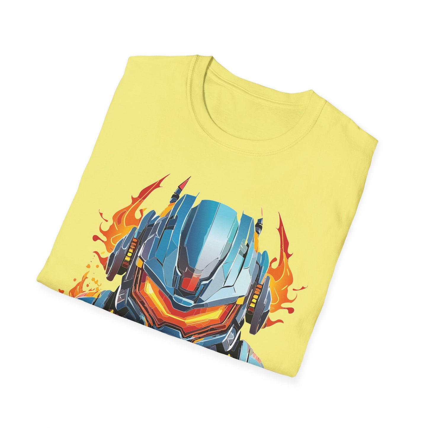 Cyborg Tee Unisex Robot Terminator Shirt Softstyle Gildan 64000 Short Sleeve Art Design
