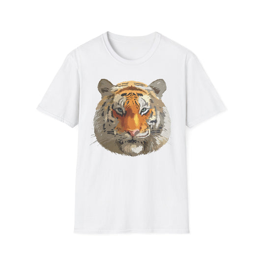 Unisex Tiger Shirt Animal Print Tee Gildan Softstyle Cotton Quality