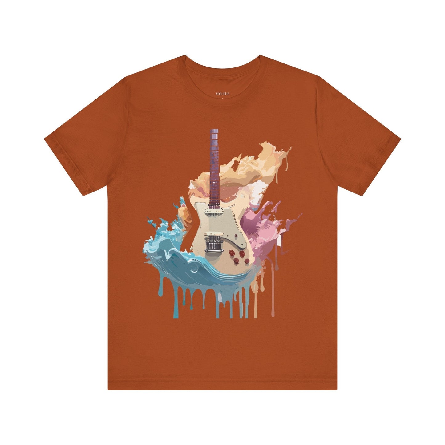 Adelpha Music Graphic T Shirt Unisex Jersey Short Sleeve Vintage Inspired Artwork Tee