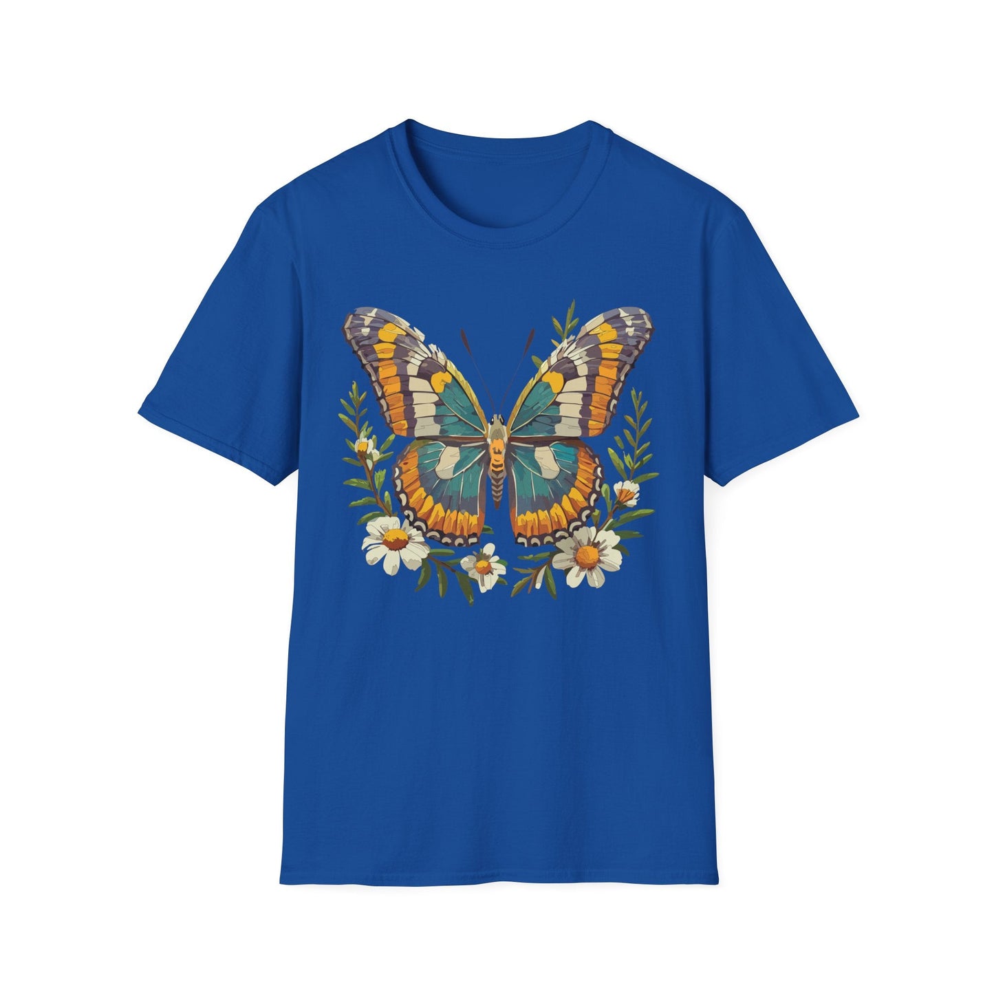 Monarch Butterfly Shirt Unisex T Shirt Softstyle 100 Percent Ring Spun Cotton Comfort