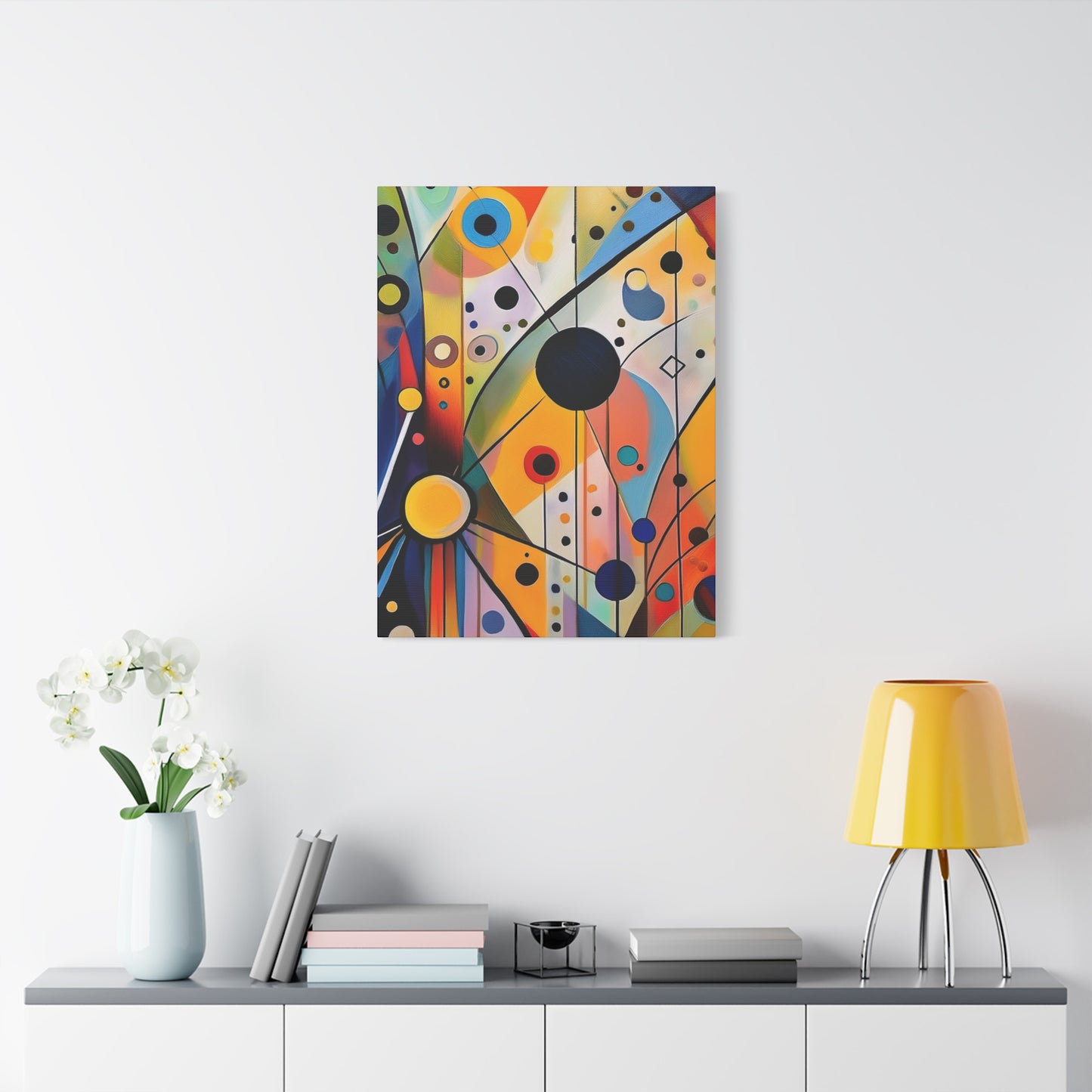 Abstract Oil Painting Print Canvas 20x24,20x30,24x30 24x32,24x36,30x40 32x48,36x48,40x60 Pine-Wood Inner Frame ABS-142
