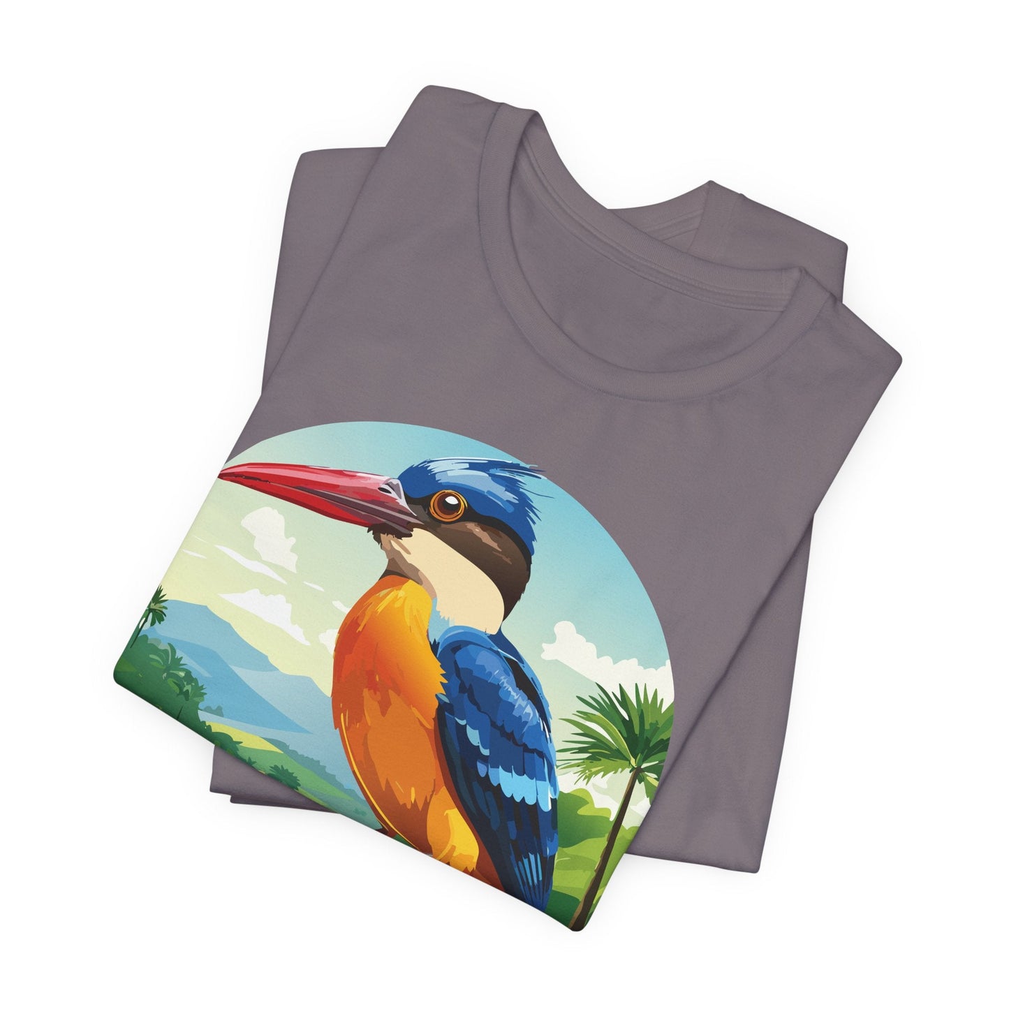 Unisex Animal Shirt With Art Design Featuring Wild Animals Jersey Short Sleeve Tee
