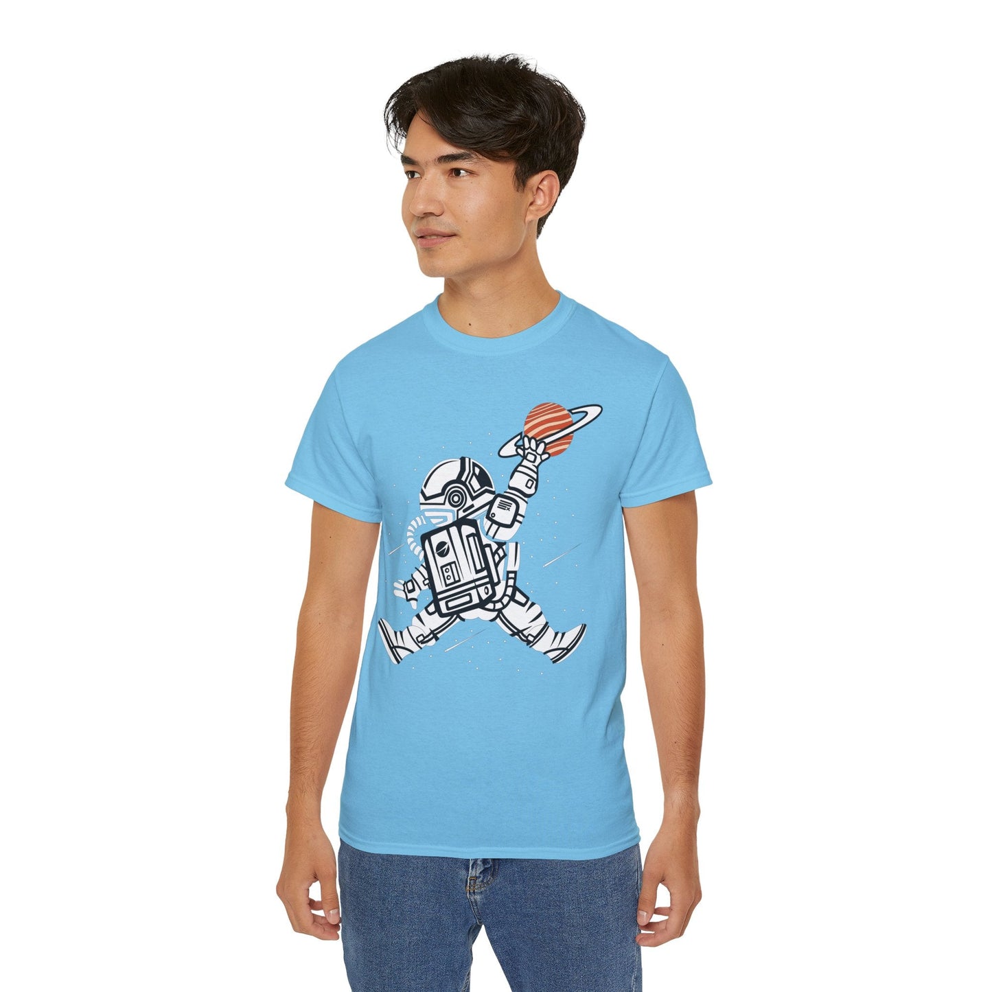 Astronaut Graphic Unisex 100 Cotton Tee 7