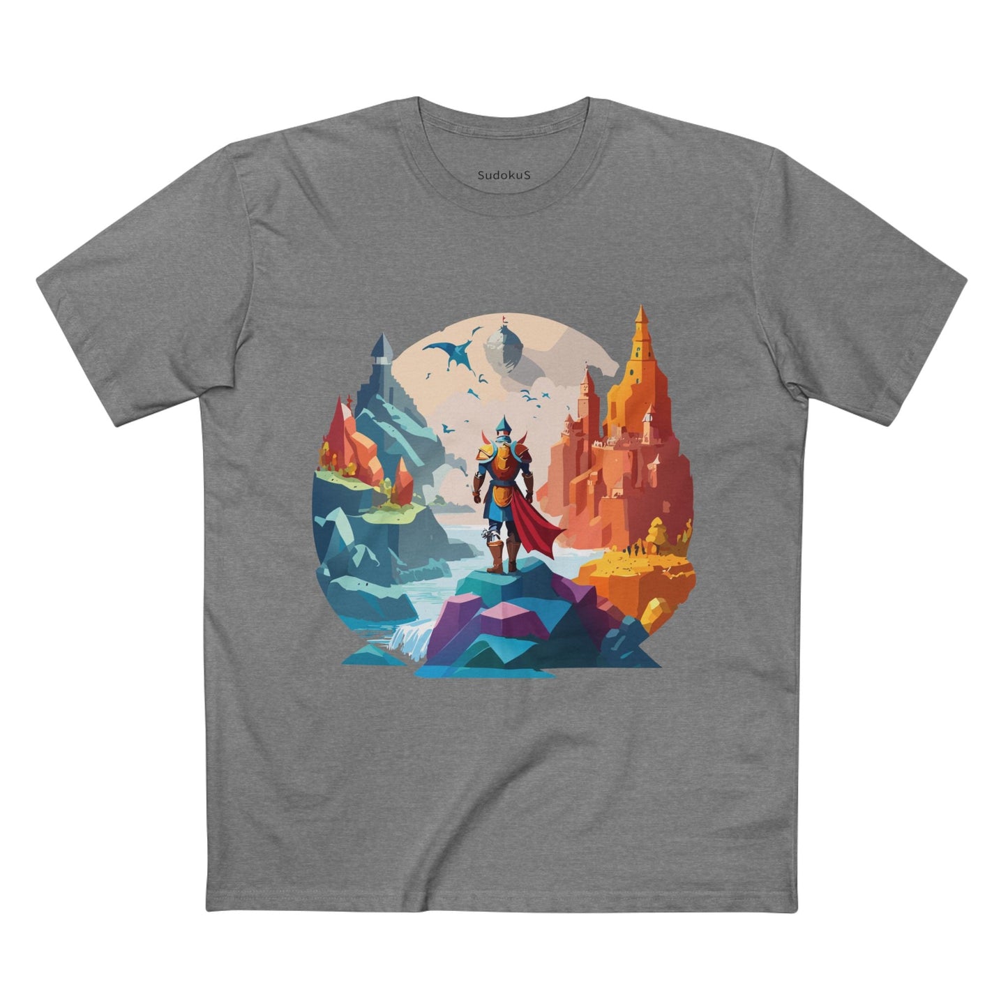 Adventures Graphic Unisex 100 Cotton Staple Tee 10