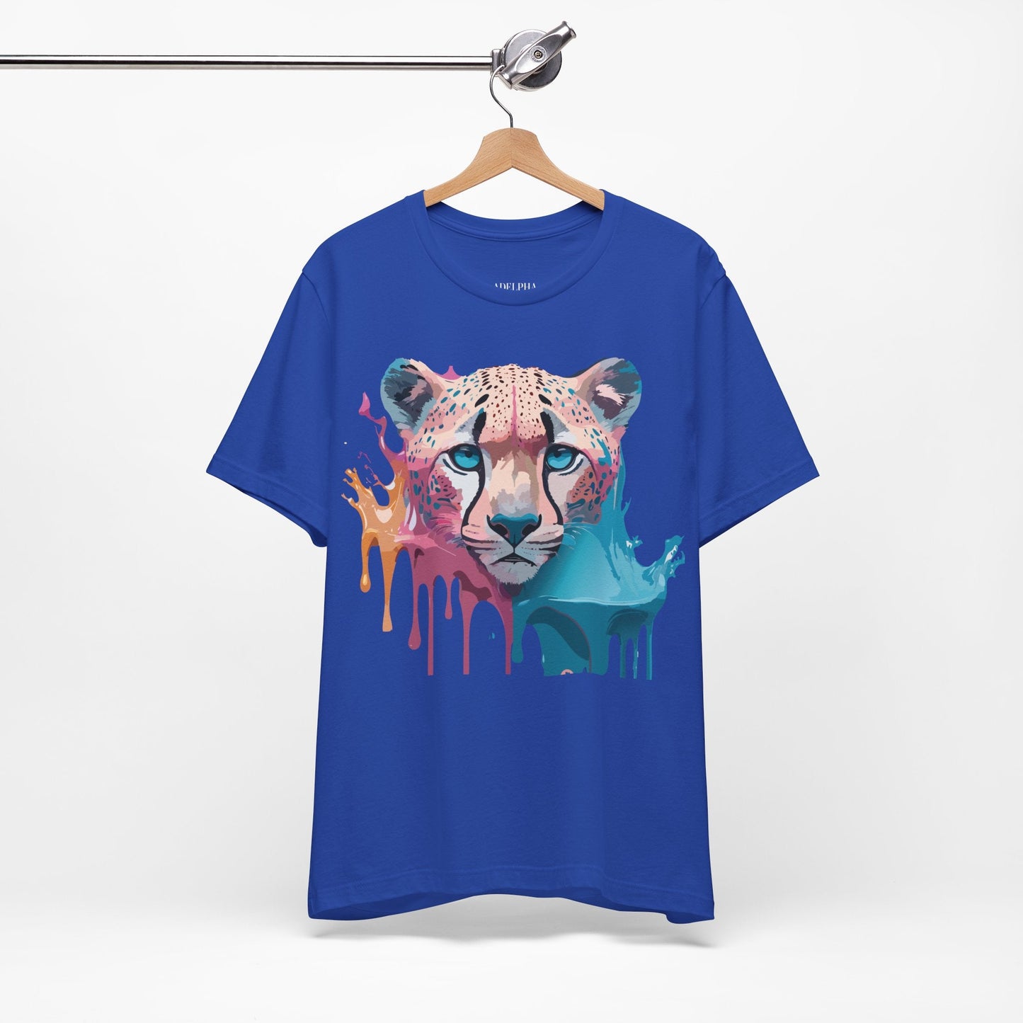 Cheetah Graphic Unisex 100 Cotton Artwork Tee 12