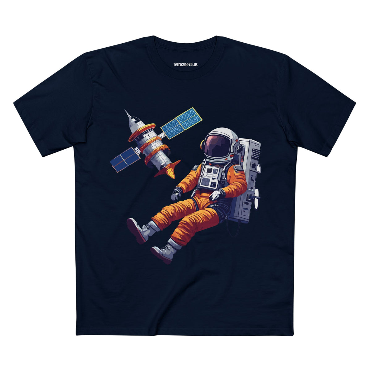 Cosmos Astronaut Graphic Tee Staple Unisex 100 Cotton Tee Shirt - CS-37